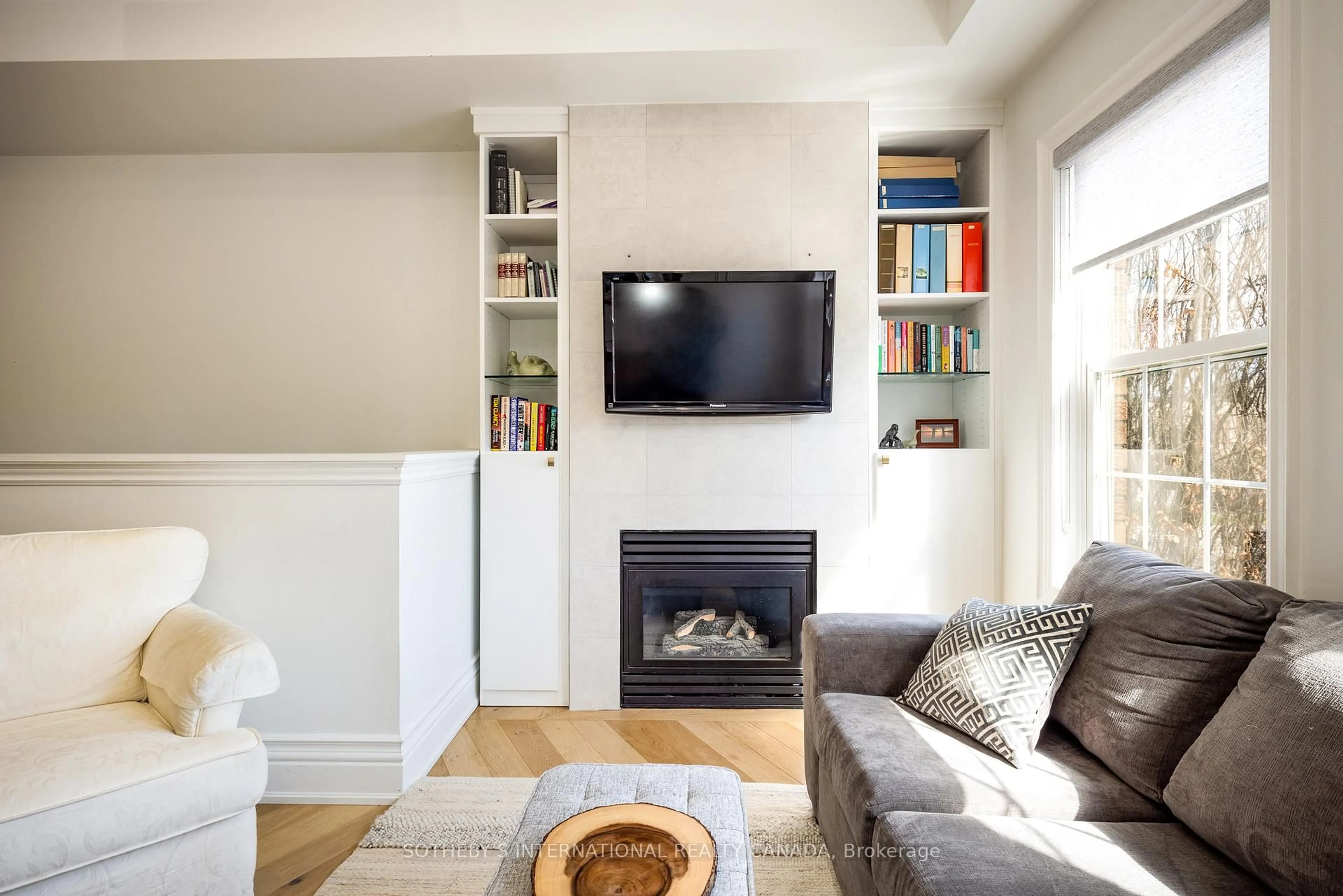 Living room with furniture, unknown for 74 Coxwell Ave #C, Toronto Ontario M4L 3A7