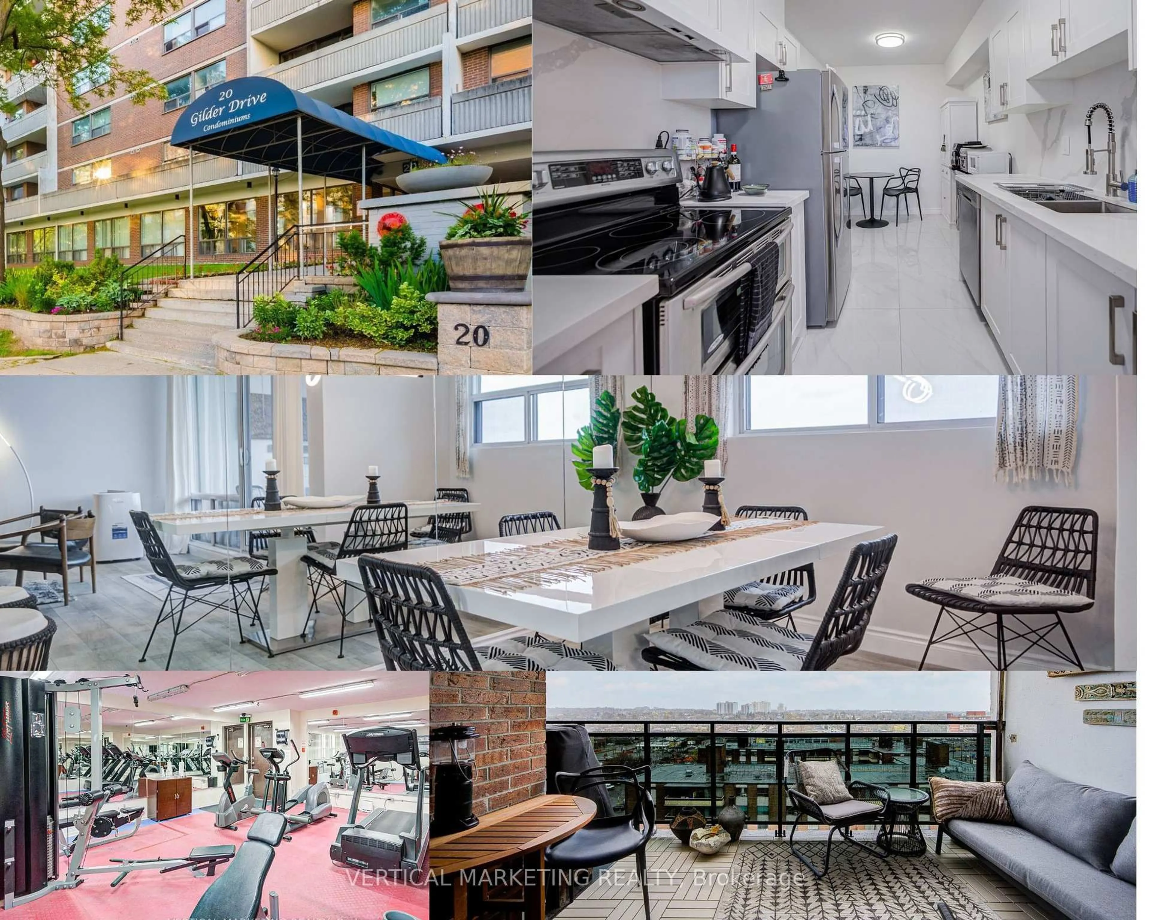 Open concept kitchen, unknown for 20 Gilder Dr #Ph 06, Toronto Ontario M1K 5E1