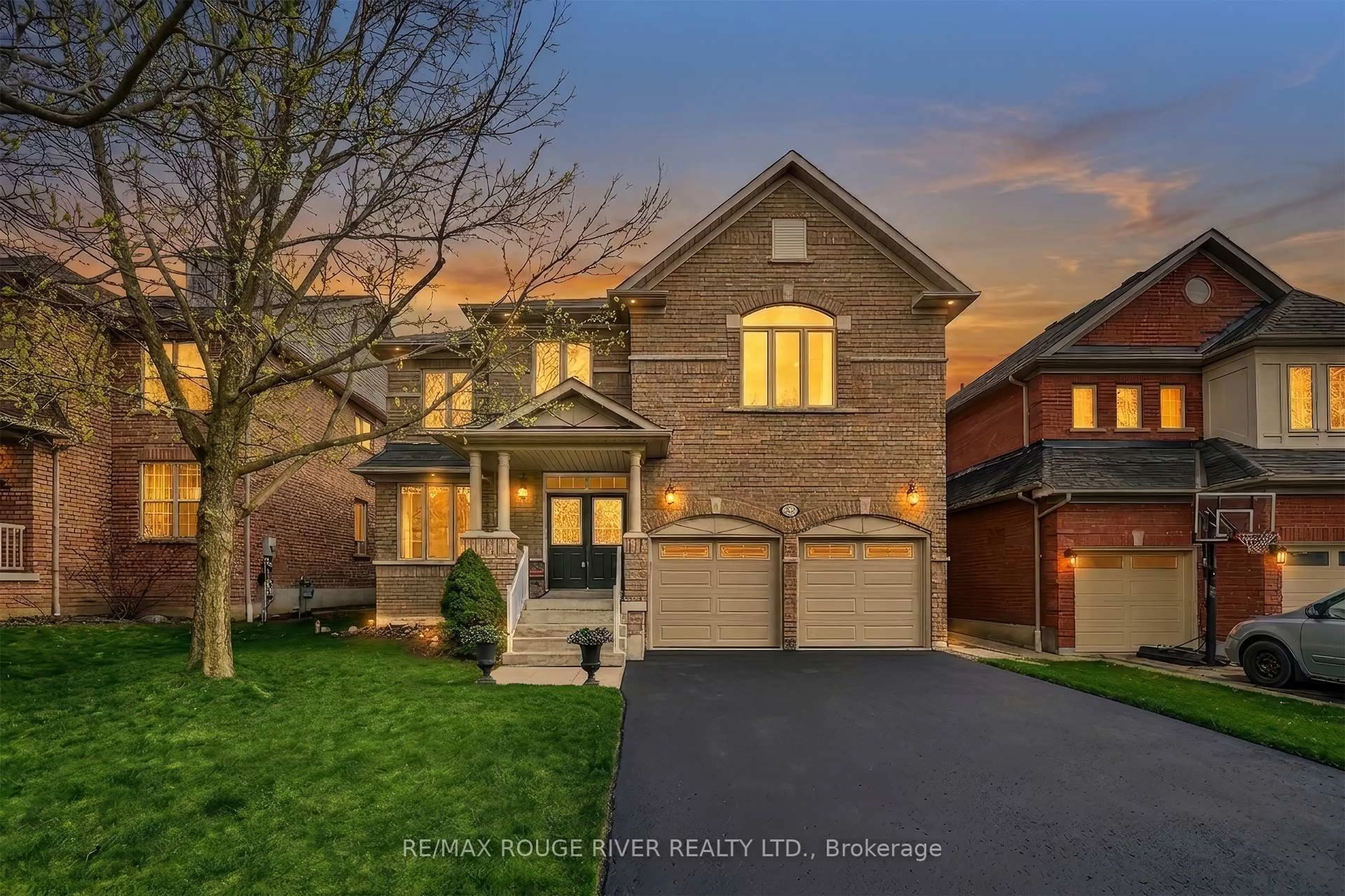 Home with brick exterior material, street for 51 Vineyard Ave, Whitby Ontario L1P 1X9