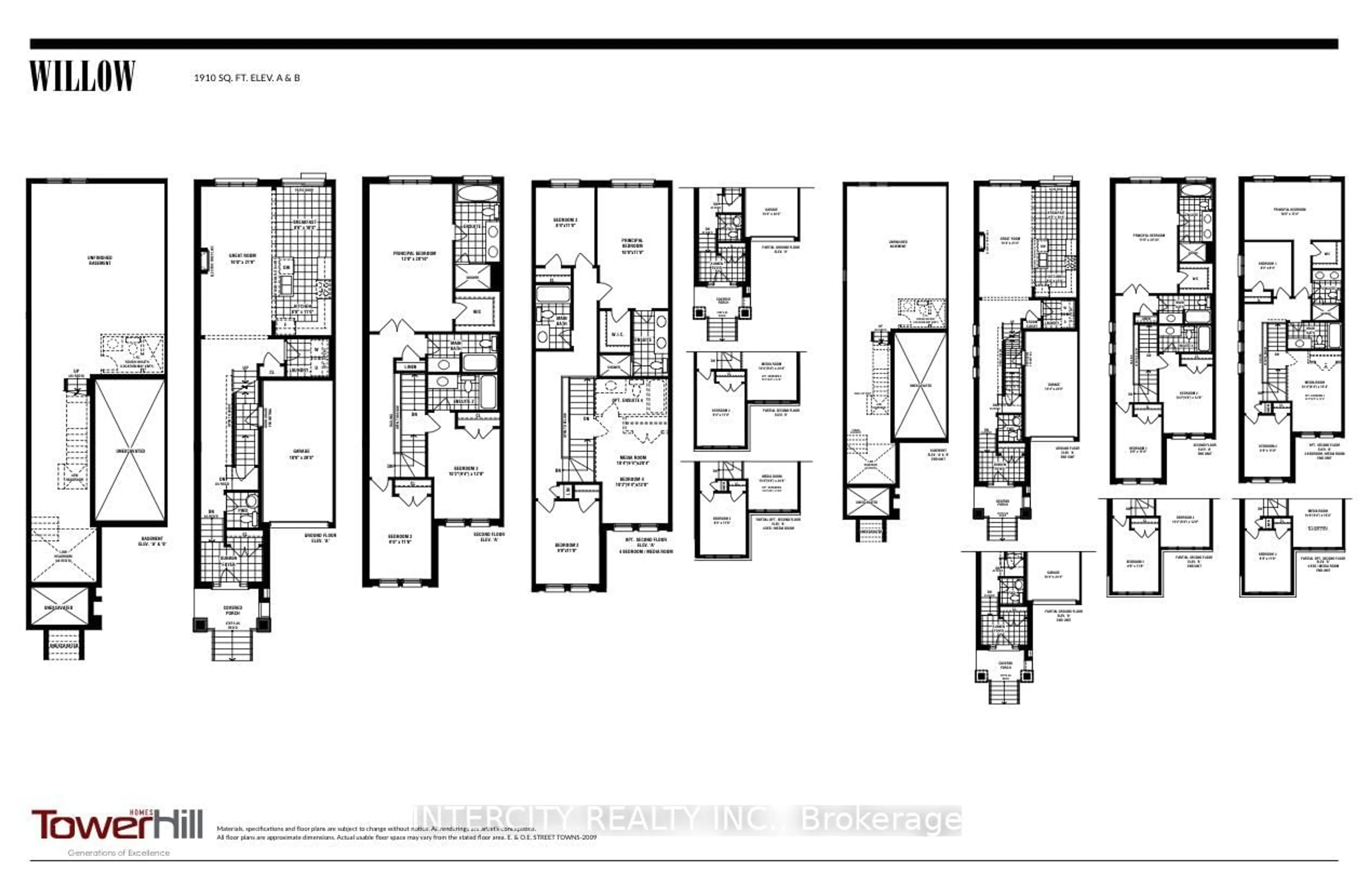 Floor plan for 976 Cormorant Path #(Blk 14-5), Pickering Ontario L1X 0P5