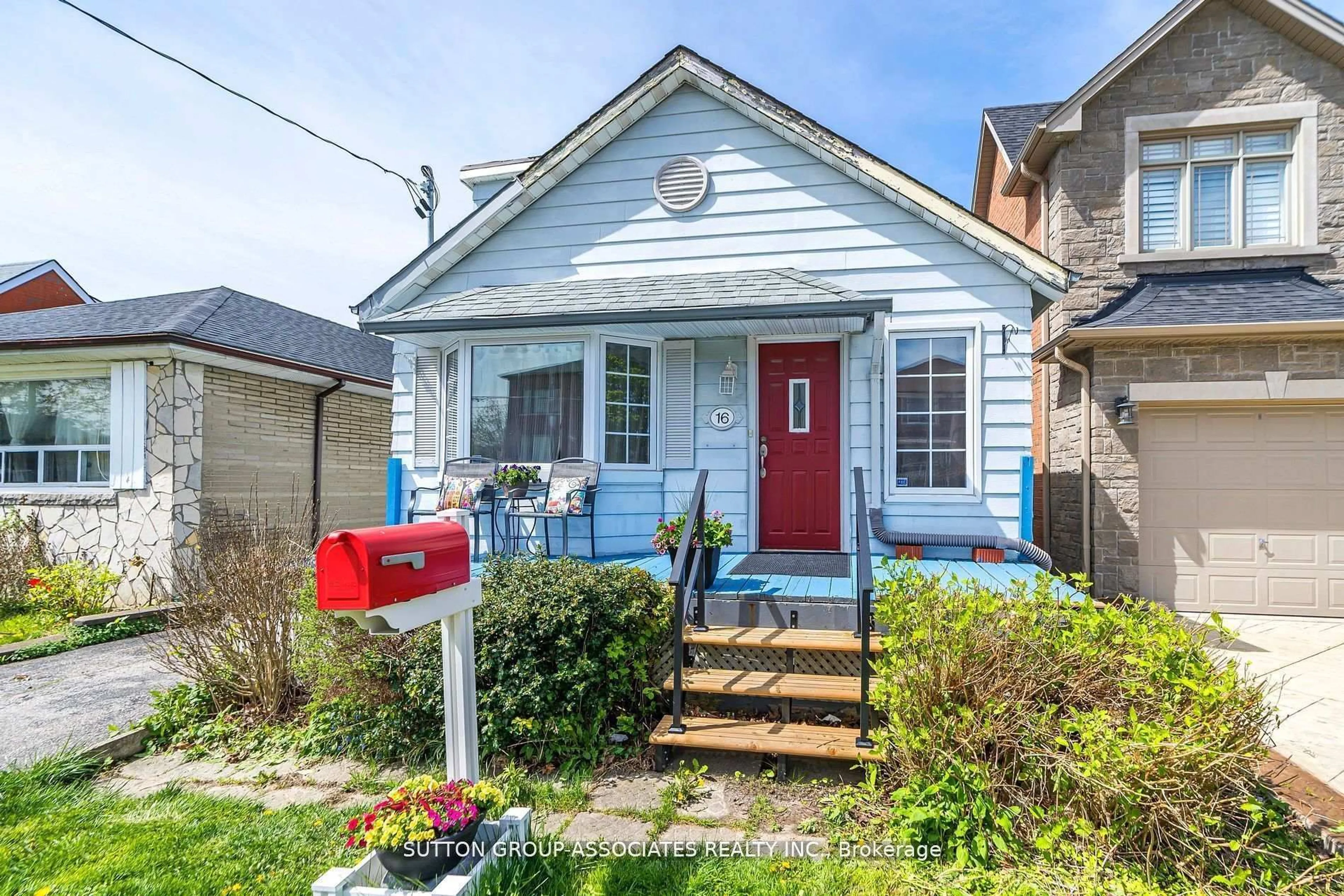 Home with brick exterior material, street for 16 North Bonnington Ave, Toronto Ontario M1K 1X2