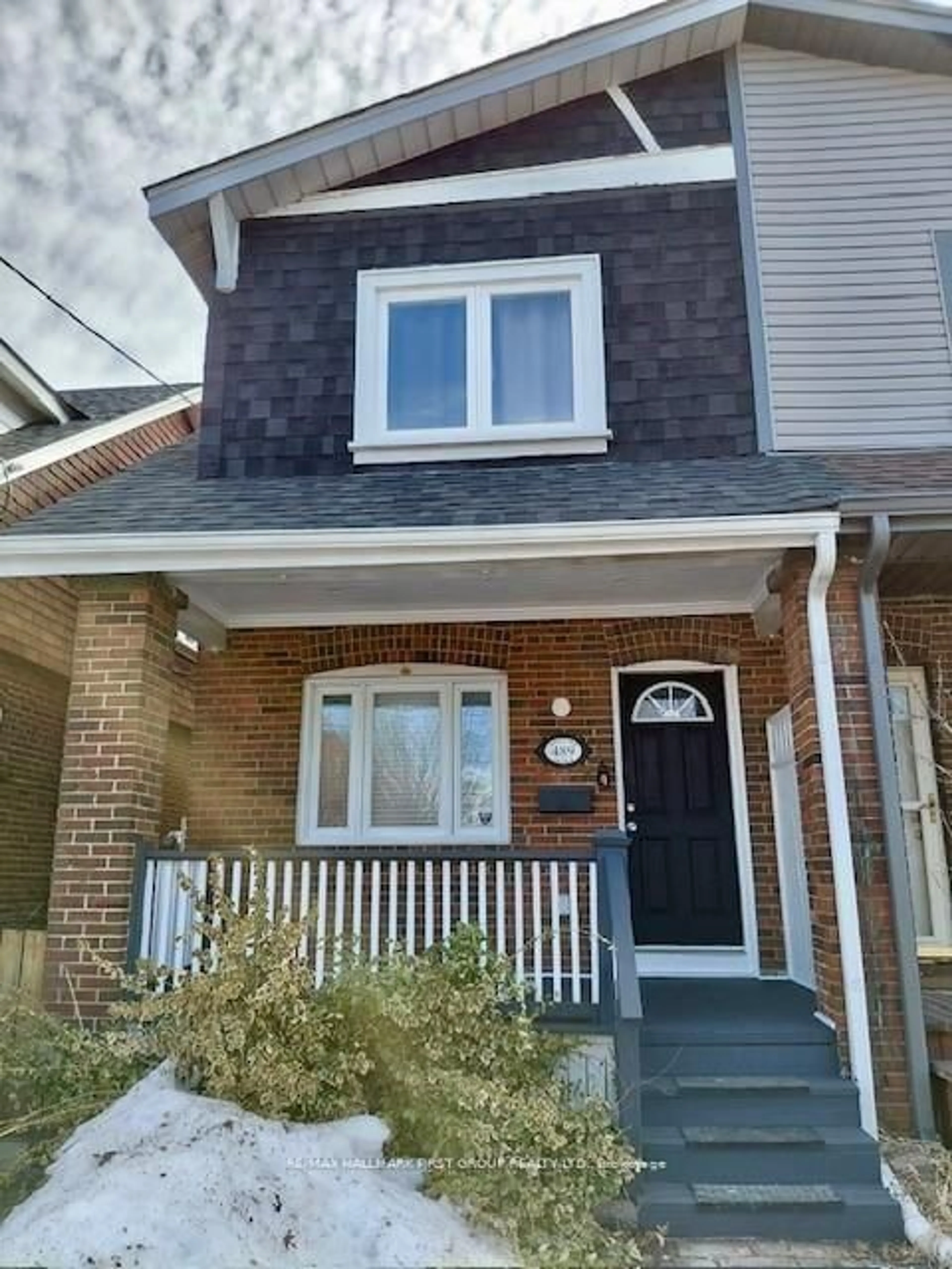Home with brick exterior material, street for 489 Mortimer Ave, Toronto Ontario M4J 2G6