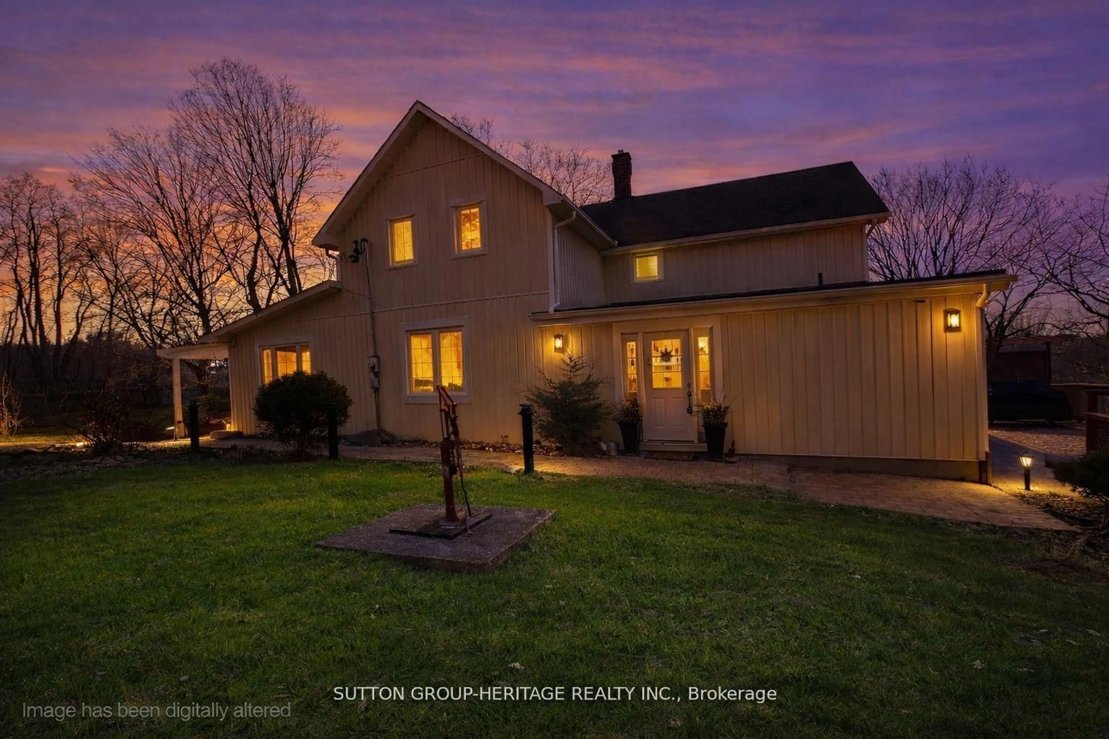 A pic from outside/outdoor area/front of a property/back of a property/a pic from drone, street for 2460 Sixth Concession Rd, Pickering Ontario L0H 1H0