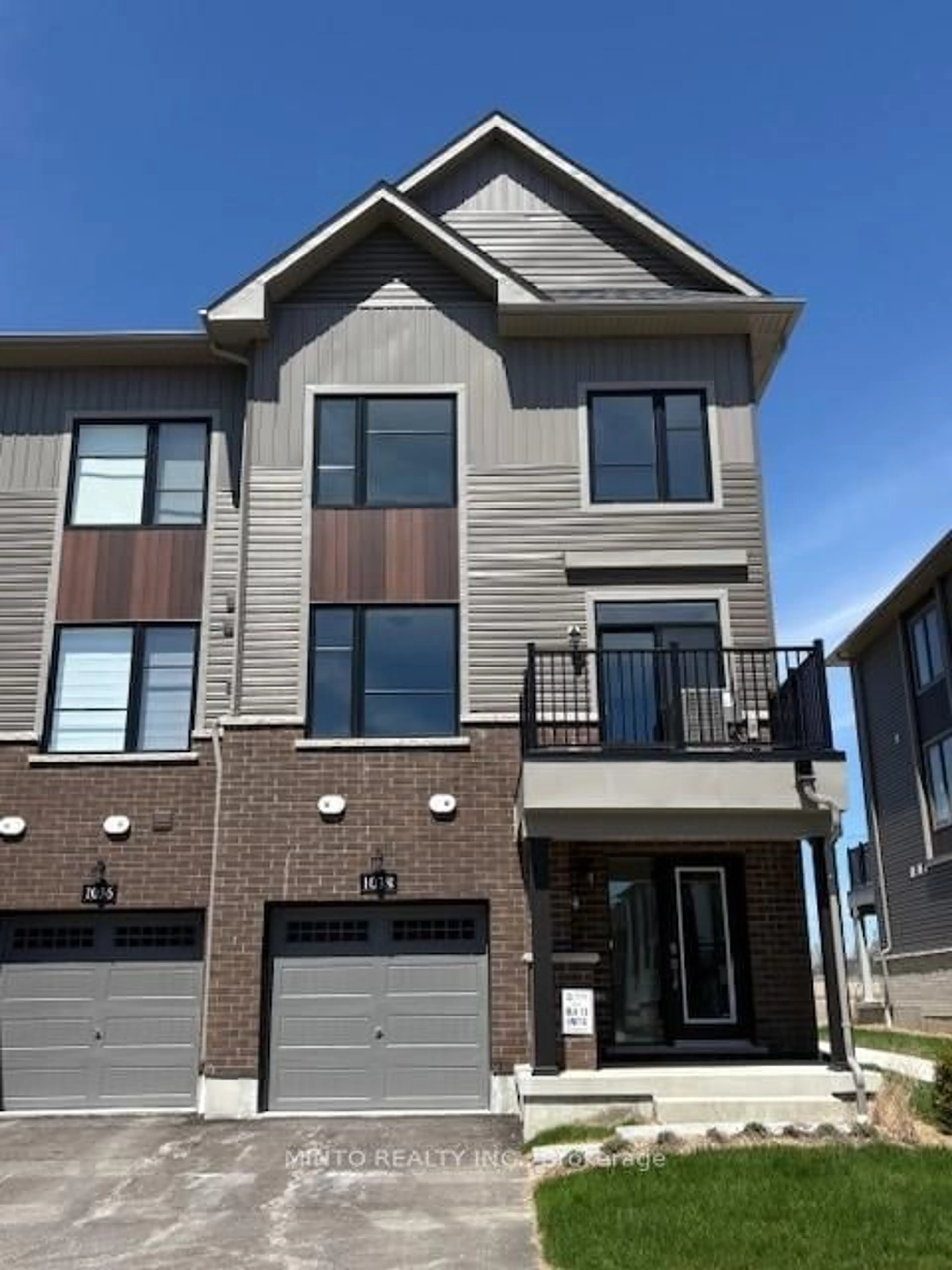 Home with brick exterior material, street for 1038 Porcupine Path, Oshawa Ontario L1L 0X1