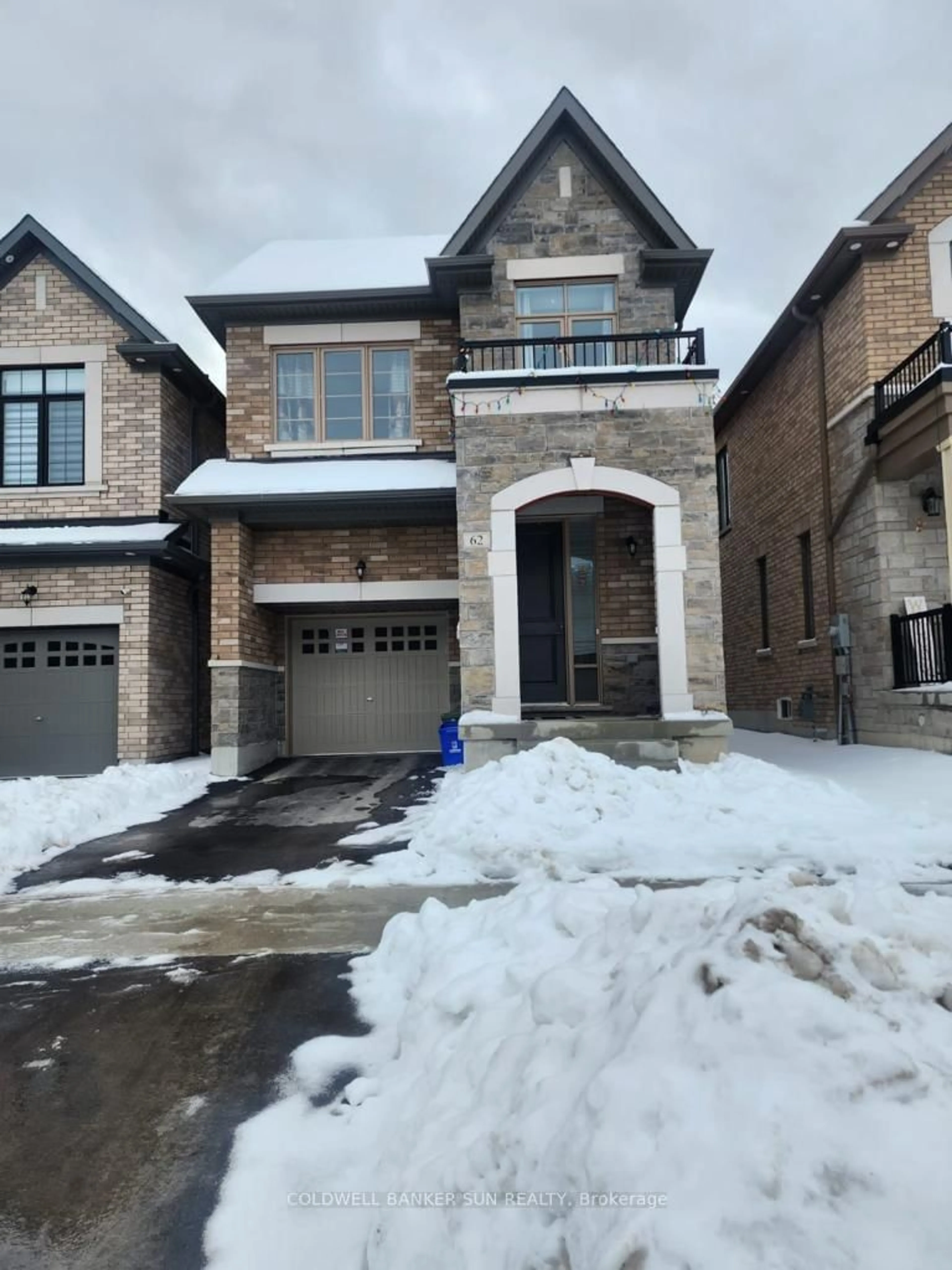 Home with brick exterior material, street for 62 Swordfish Dr, Whitby Ontario L1P 1Y5