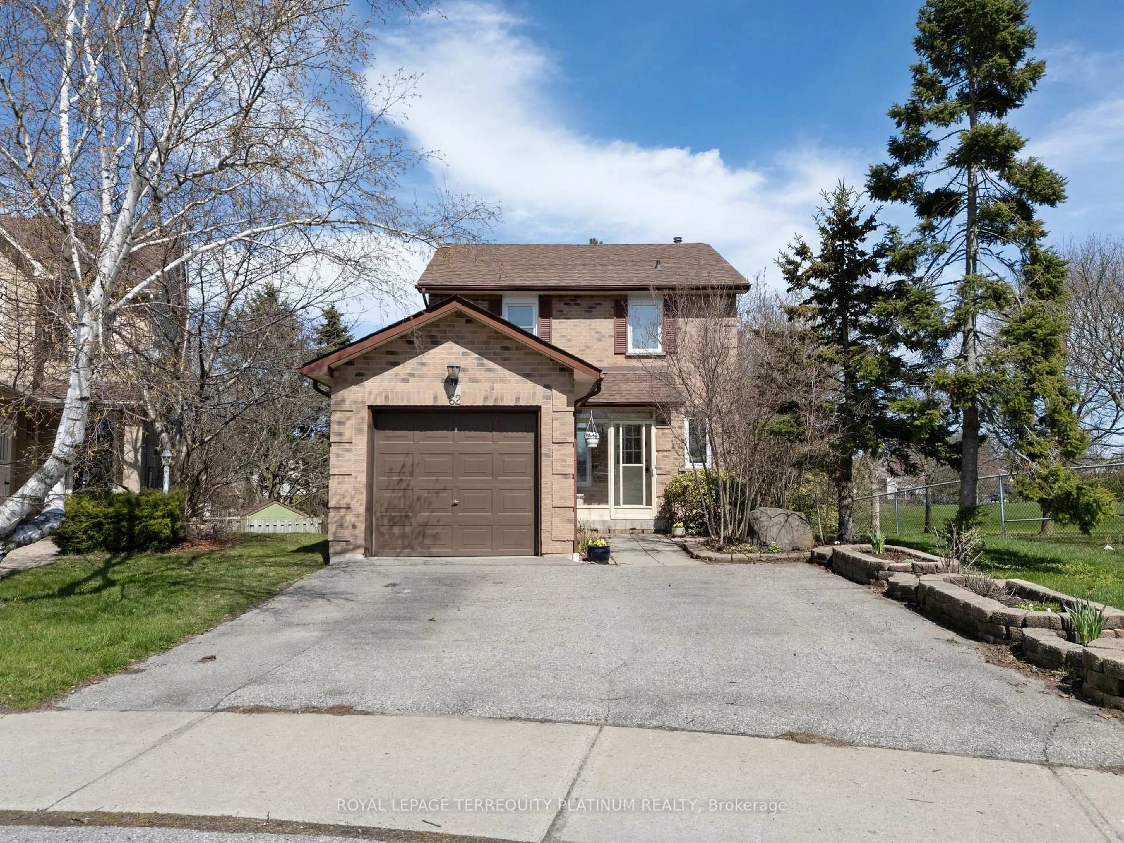 Home with brick exterior material, street for 62 Humphrey Dr, Ajax Ontario L1S 4Z2