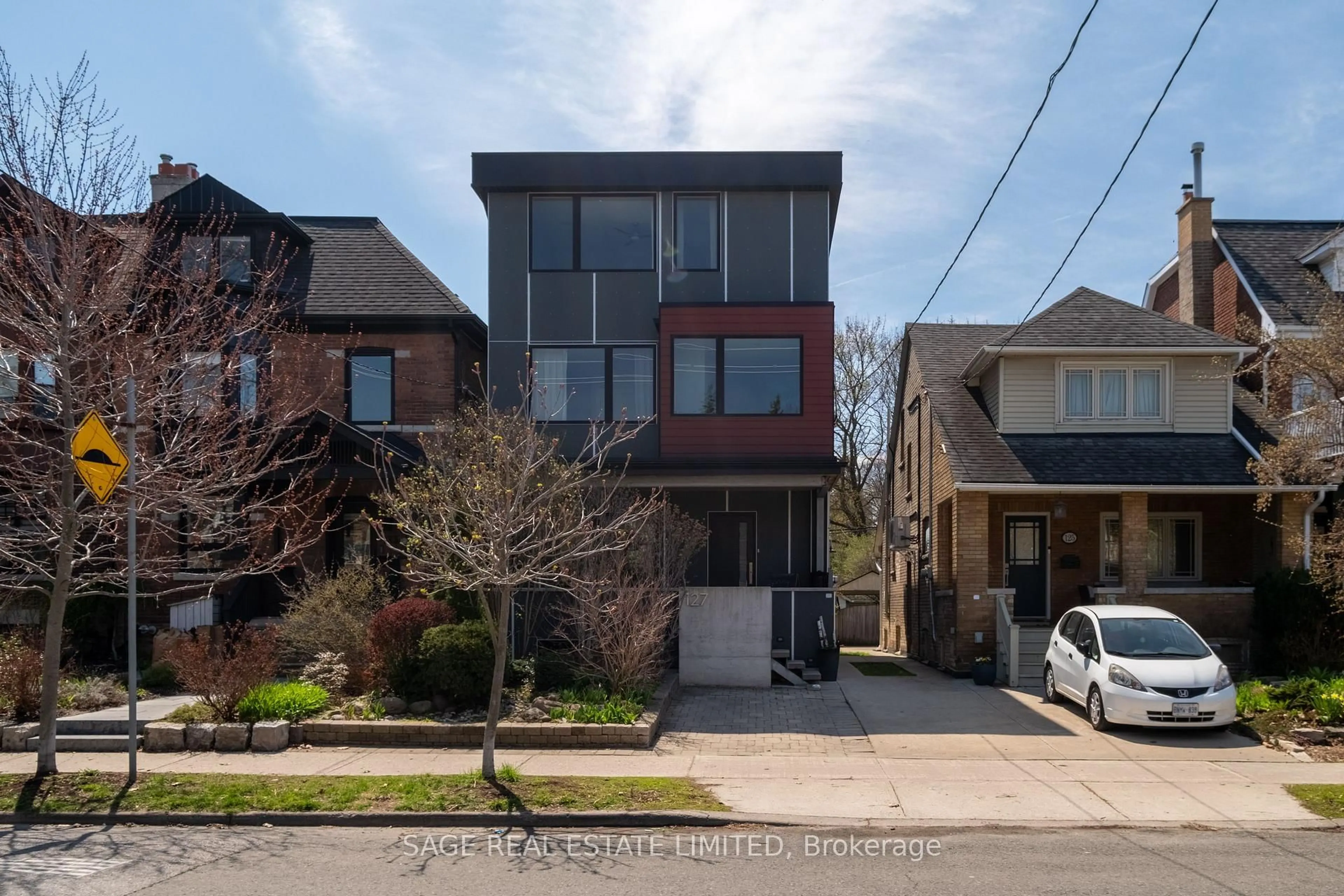 Home with brick exterior material, street for 127 Browning Ave, Toronto Ontario M4K 1W4