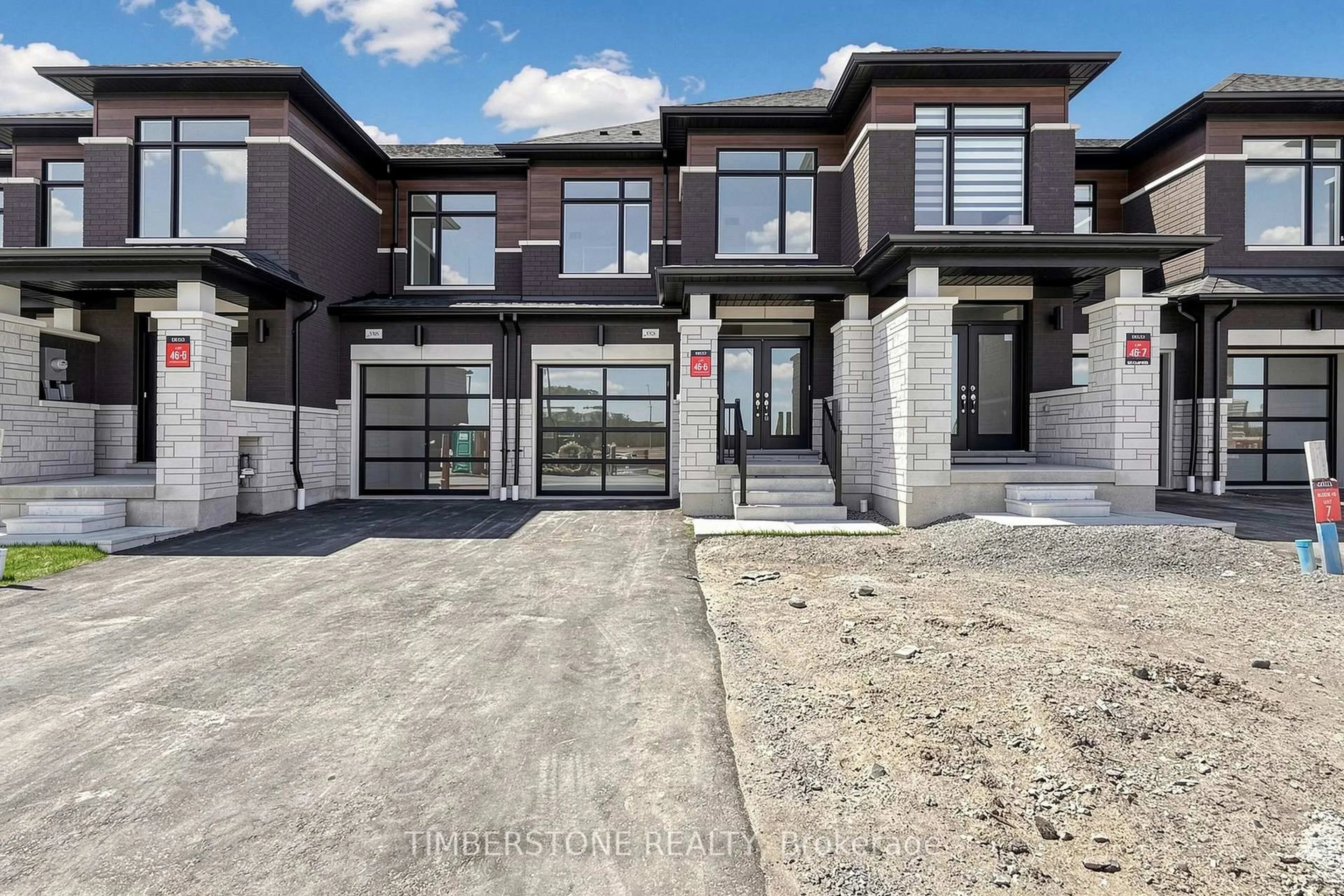 Home with brick exterior material, street for 3318 Sandalwood Rd, Pickering Ontario L1X 0J2