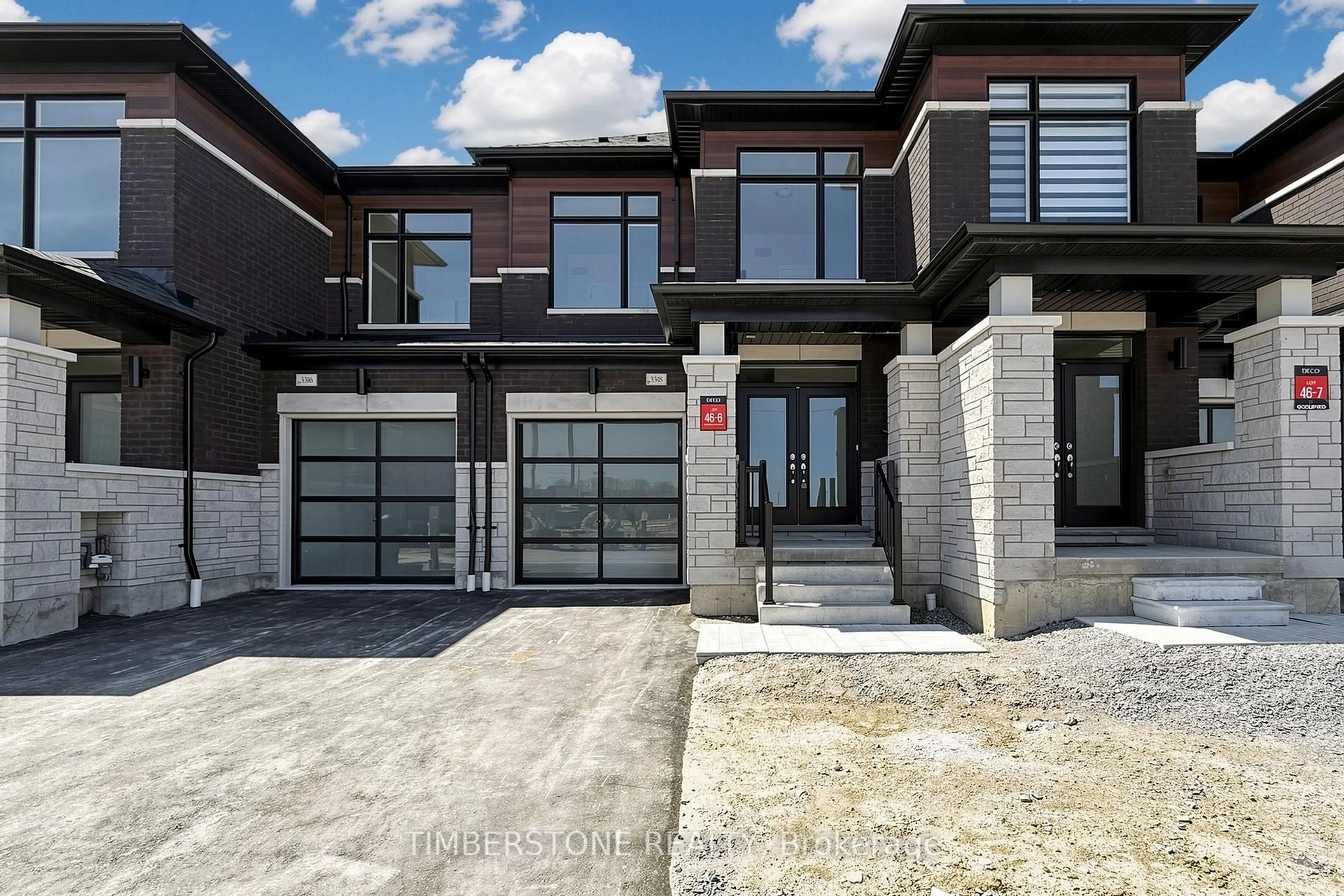 Home with brick exterior material, street for 3318 Sandalwood Rd, Pickering Ontario L1X 0J2