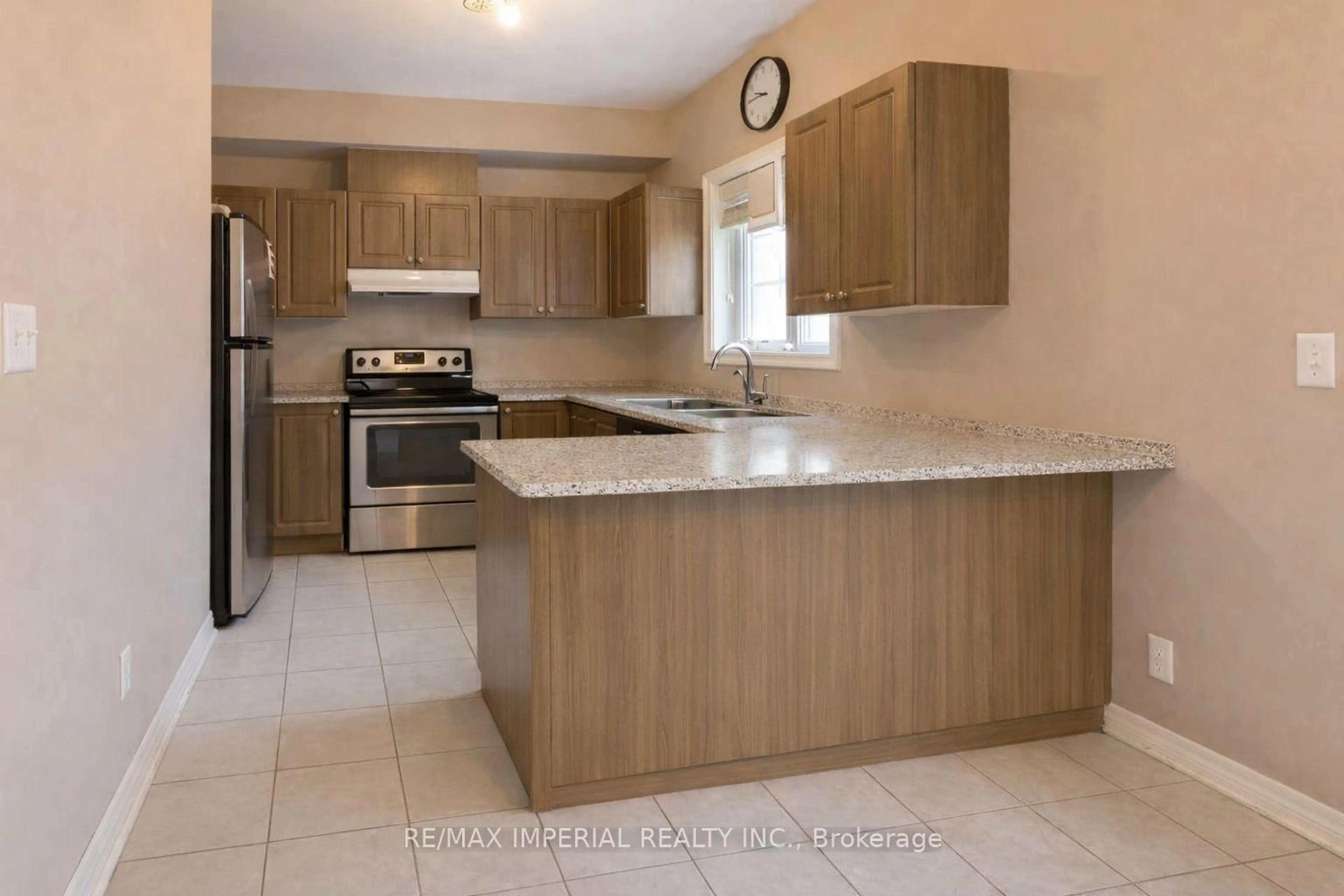 Standard kitchen, ceramic/tile floor for 37 Carnahan Terr, Toronto Ontario M4E 0B2