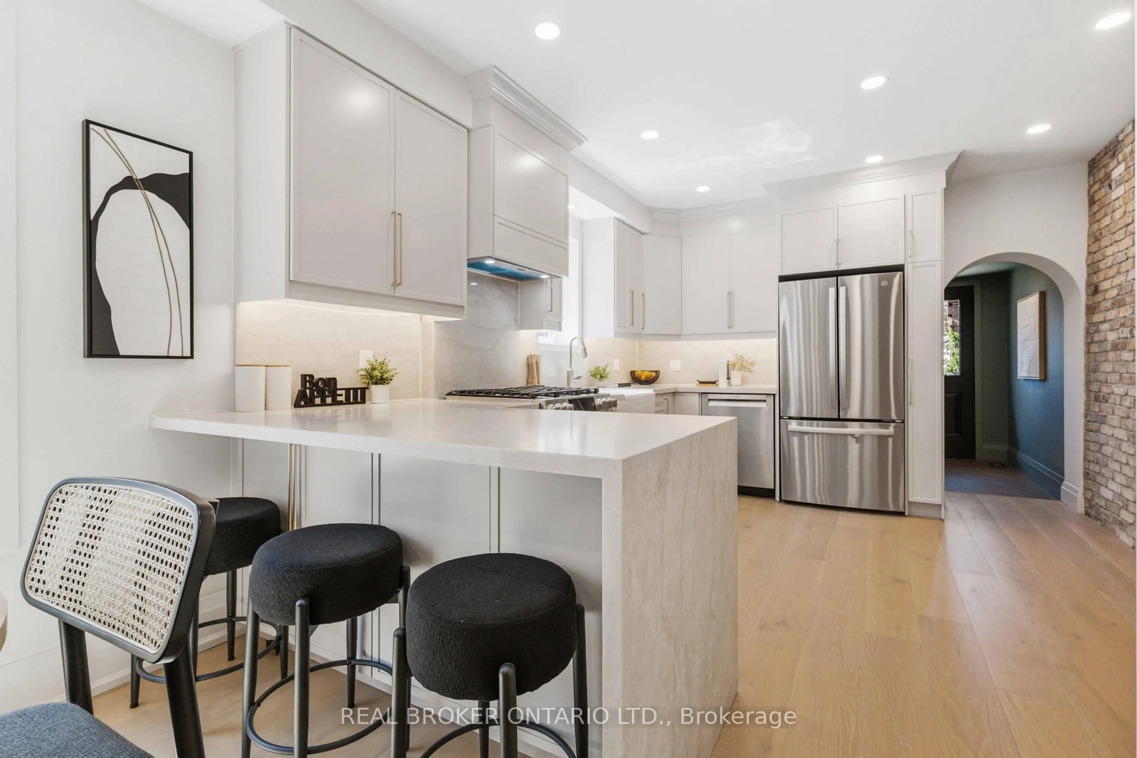 Open concept kitchen, unknown for 54 Moberly Ave, Toronto Ontario M4C 4B1