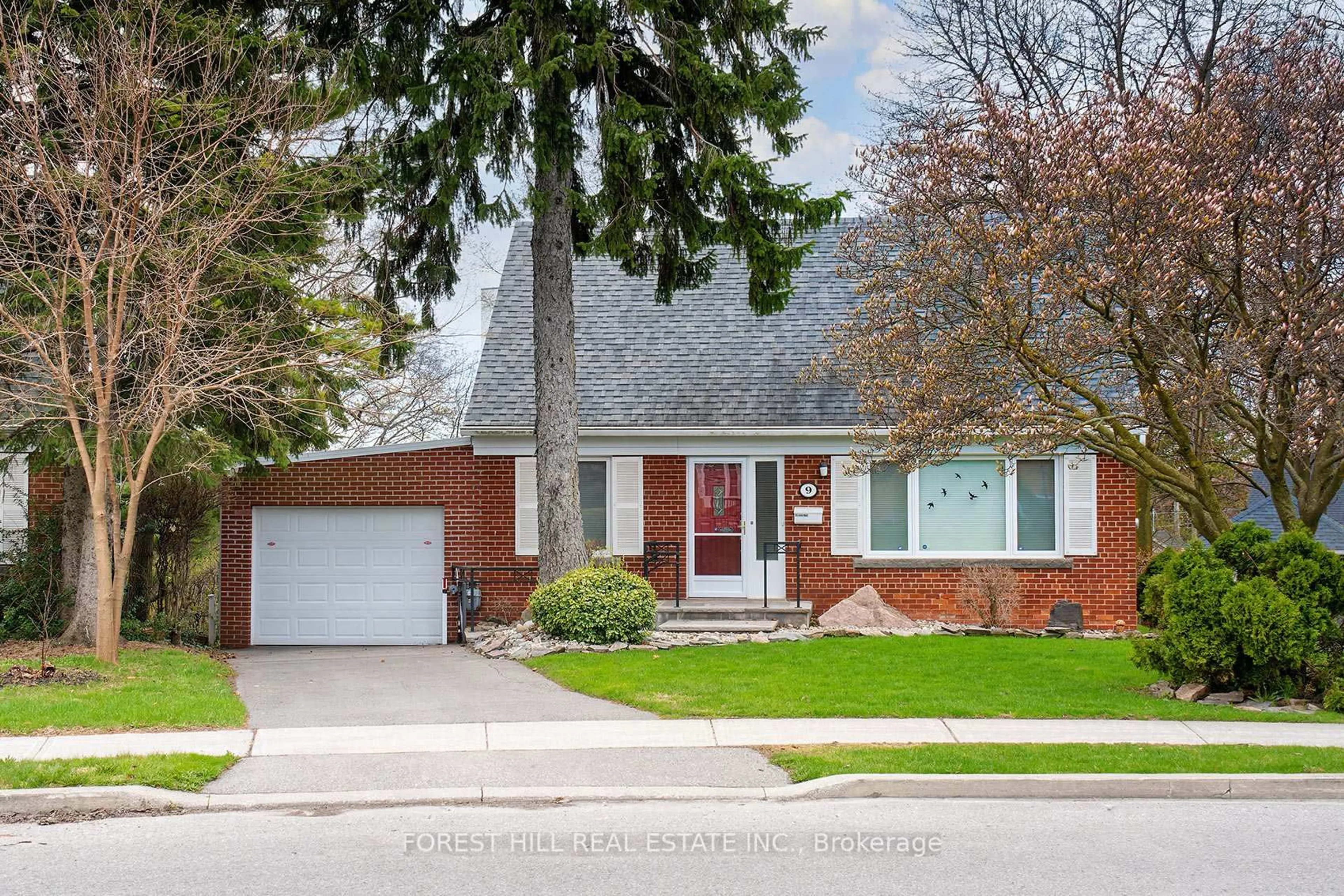 Home with brick exterior material, street for 9 Southmead Rd, Toronto Ontario M1L 2H7
