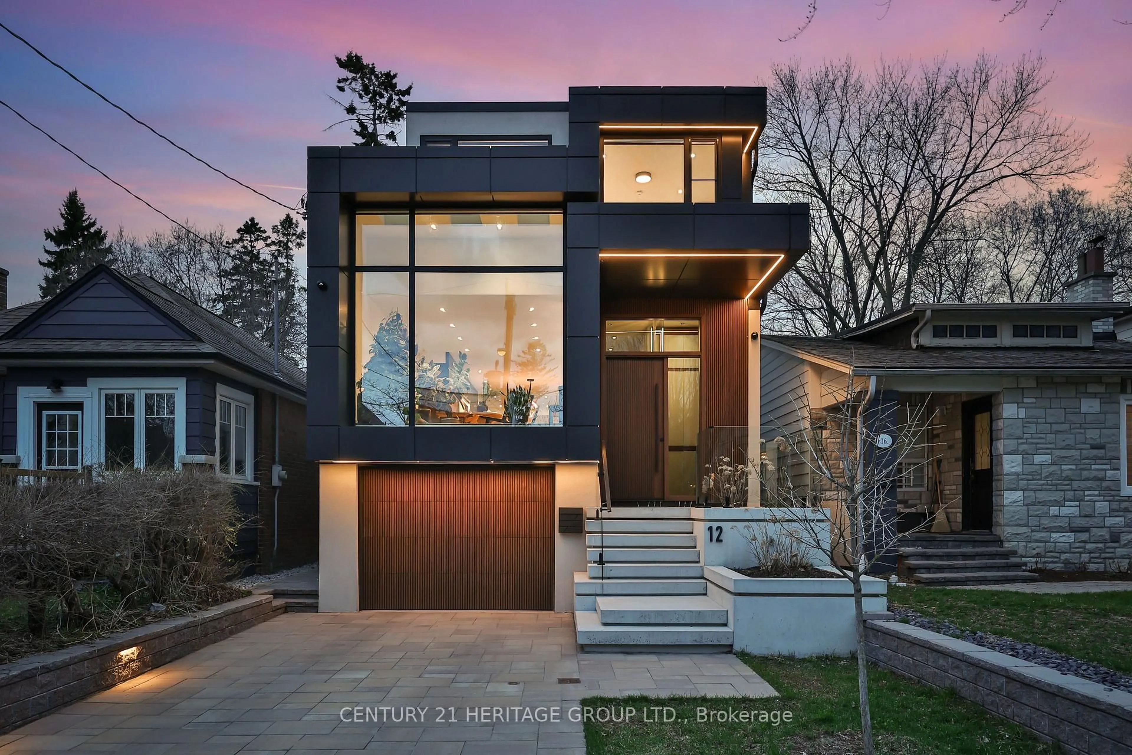 Home with brick exterior material, street for 12 Valhalla Blvd, Toronto Ontario M1N 3B2