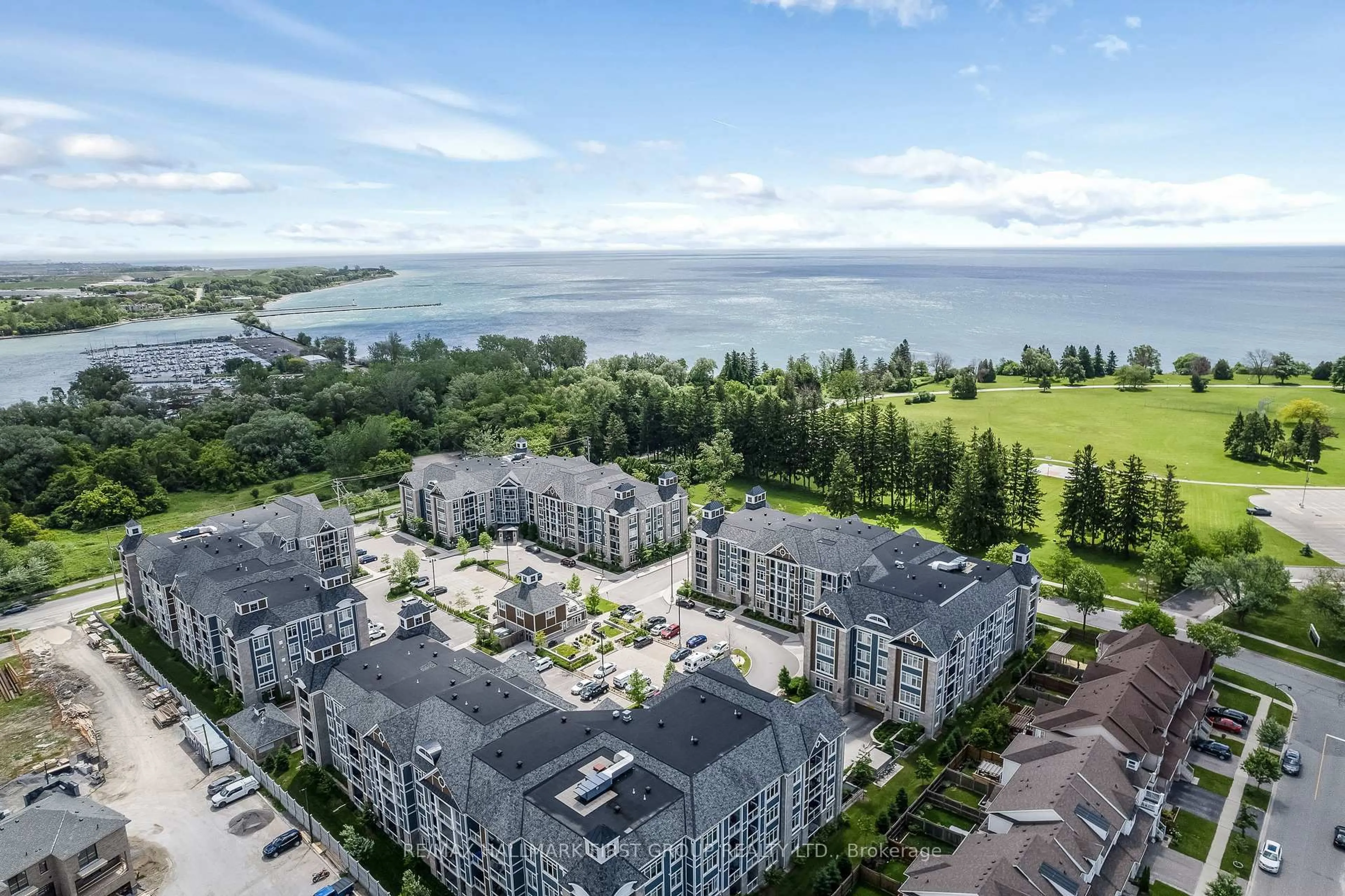 A pic from outside/outdoor area/front of a property/back of a property/a pic from drone, water/lake/river/ocean view for 660 Gordon St #314, Whitby Ontario L1N 9X4