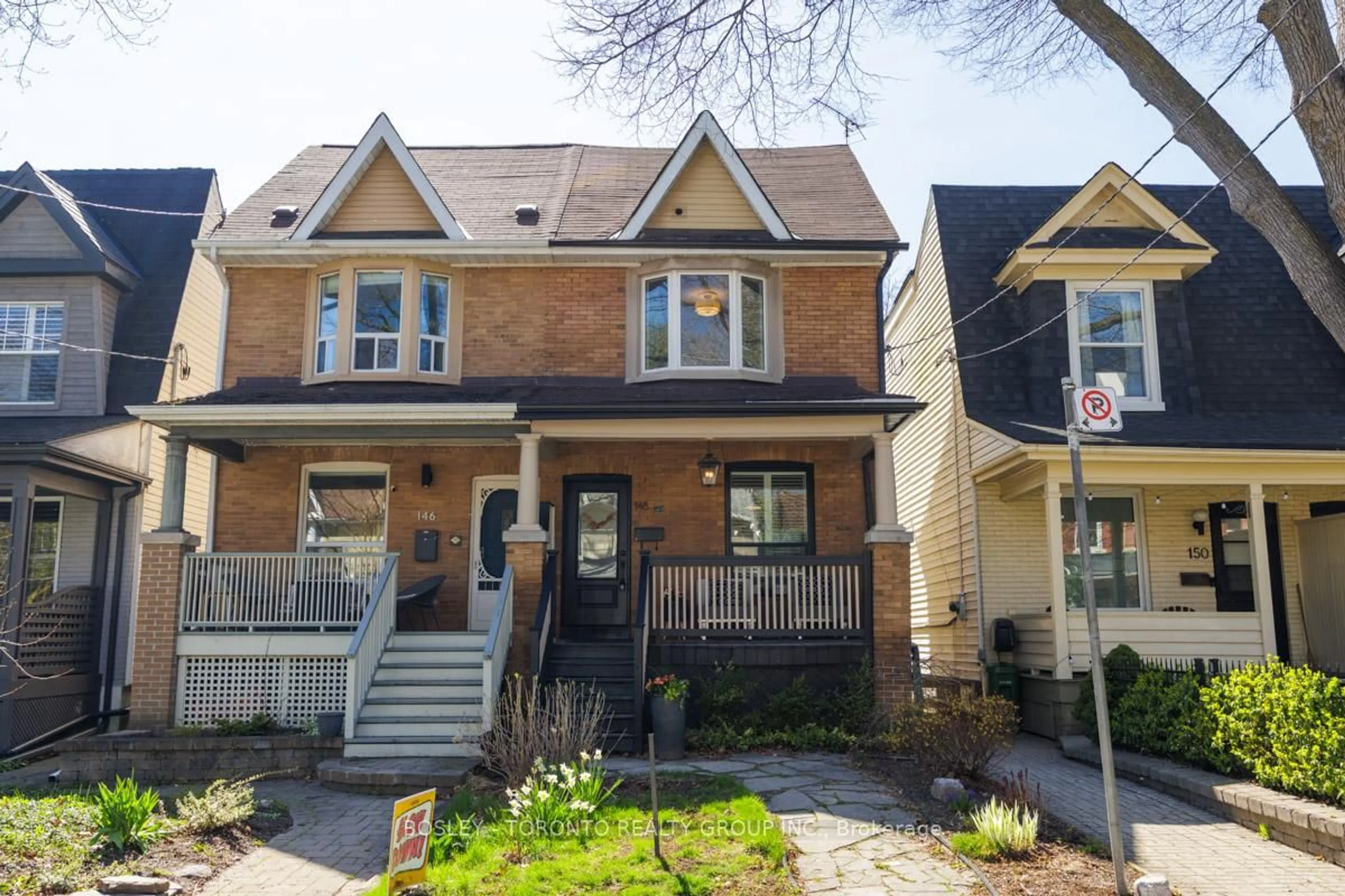 Home with brick exterior material, street for 148 Heward Ave, Toronto Ontario M4M 2T7