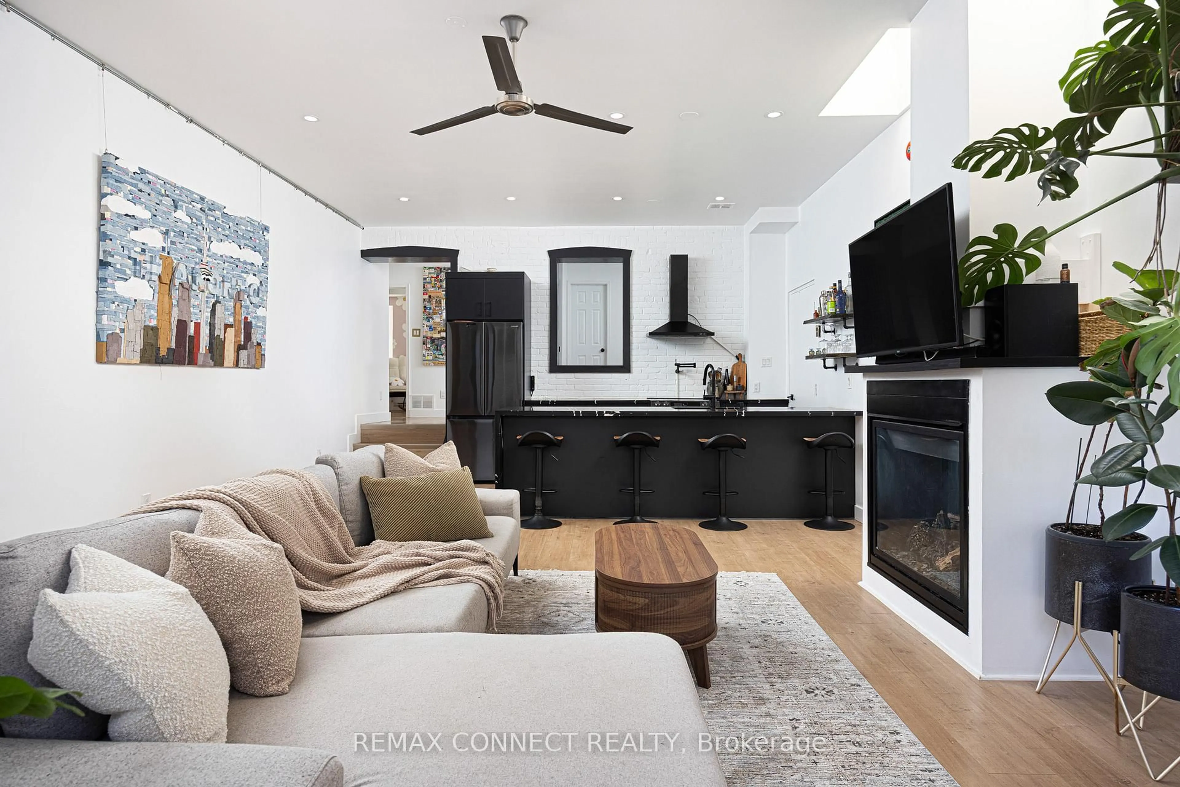 Open concept kitchen, unknown for 99 Coleman Ave #106, Toronto Ontario M4C 1P8