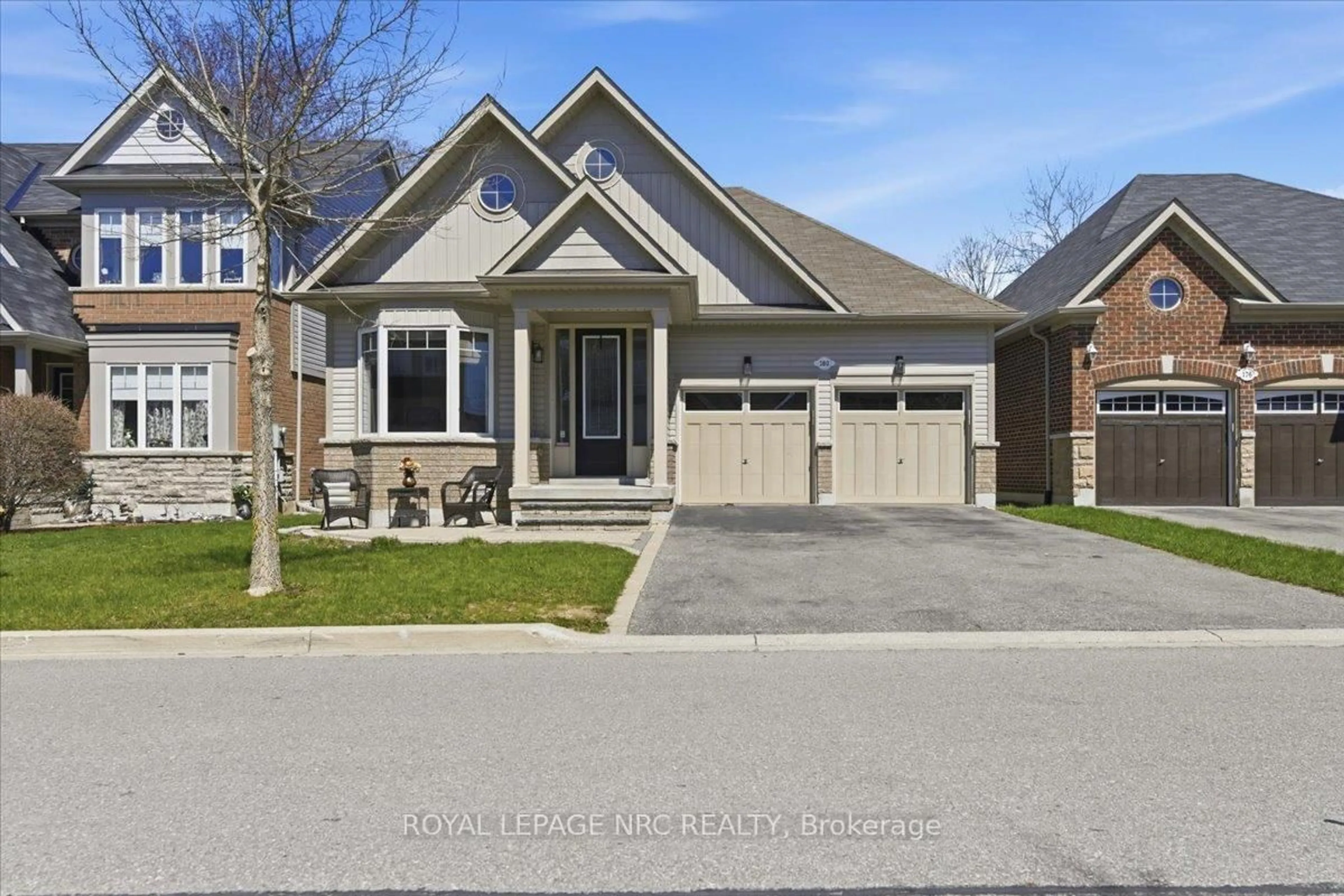 Home with brick exterior material, street for 180 Milligan St, Clarington Ontario L1B 0B9
