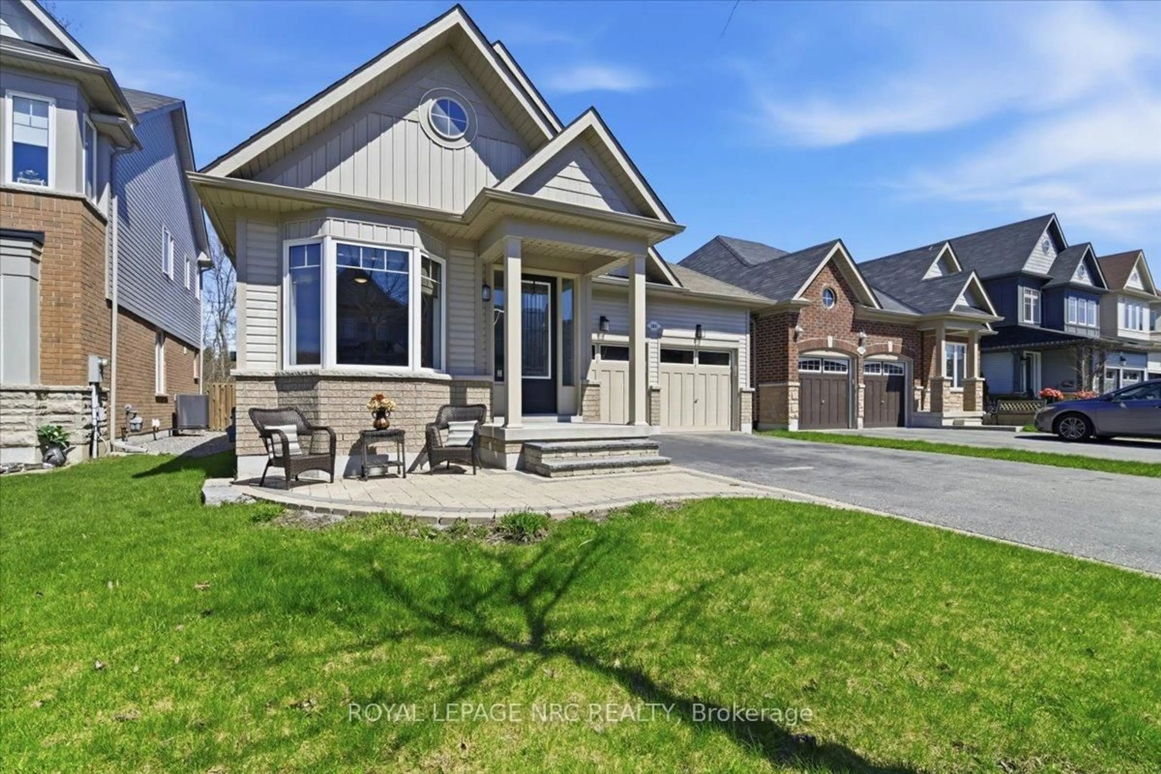 Home with brick exterior material, street for 180 Milligan St, Clarington Ontario L1B 0B9