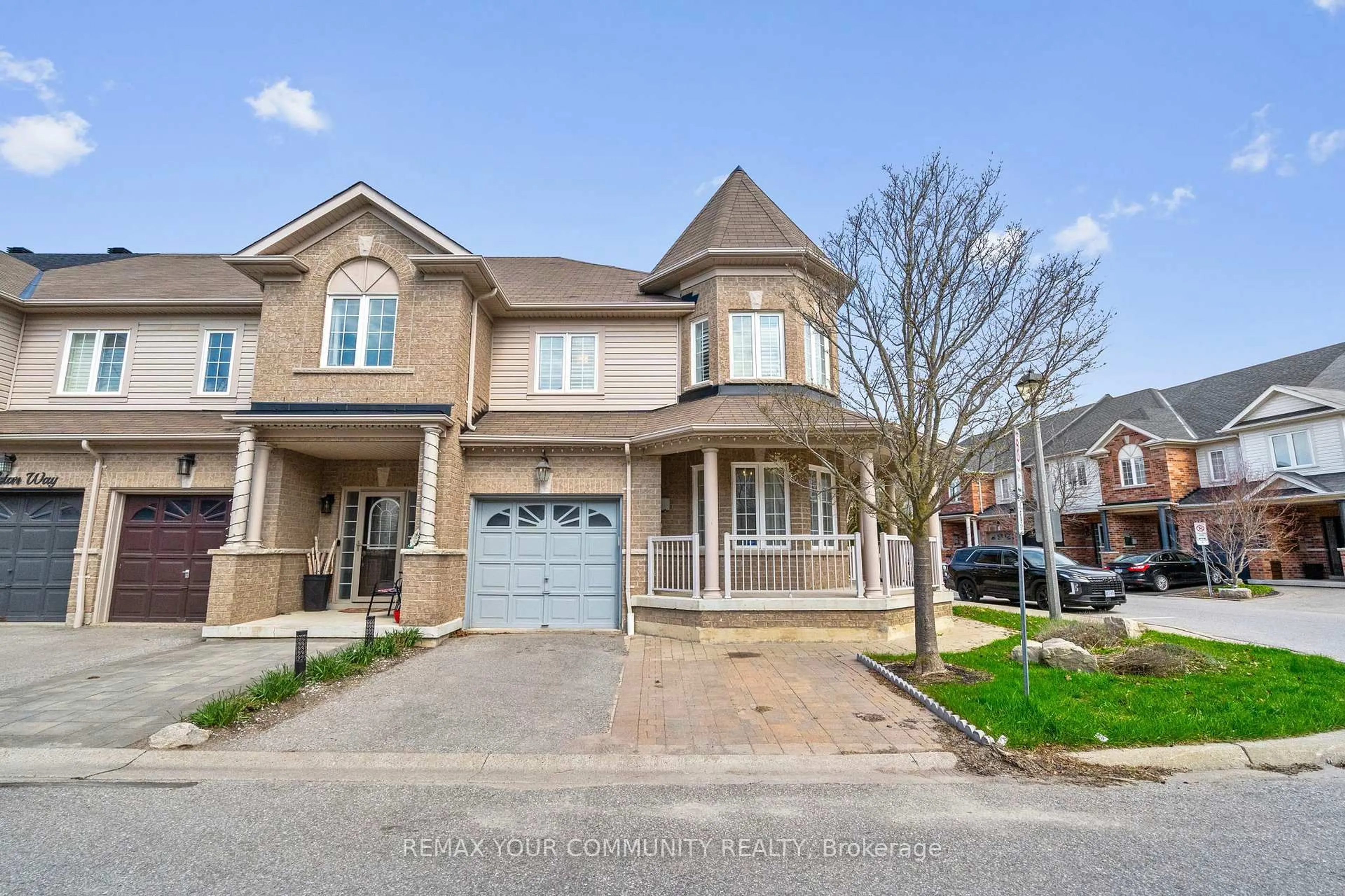 Home with brick exterior material, street for 18 Telstar Way, Whitby Ontario L1M 0G2
