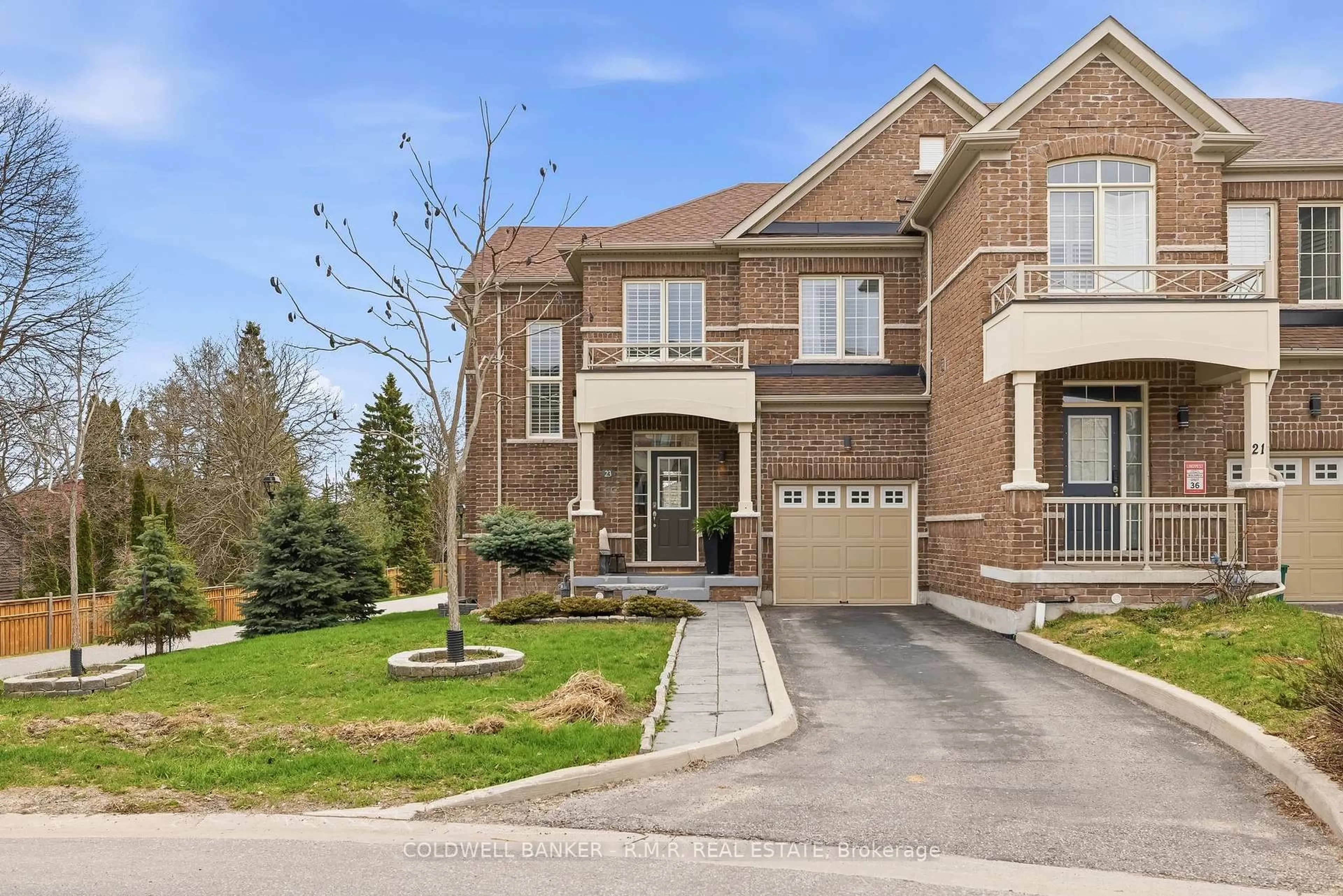 Home with brick exterior material, street for 23 Aldridge Lane, Clarington Ontario L1B 1G9