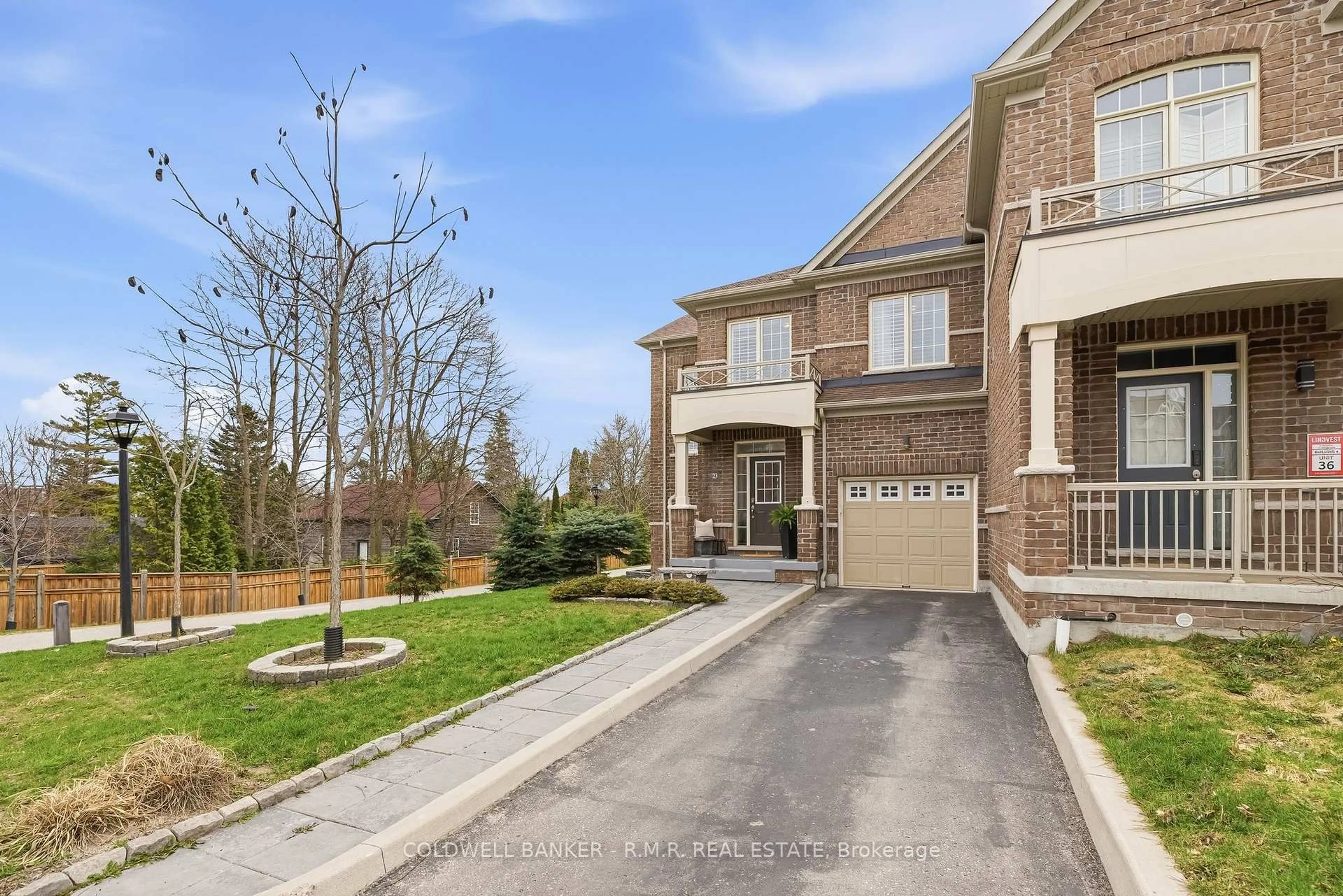 A pic from outside/outdoor area/front of a property/back of a property/a pic from drone, street for 23 Aldridge Lane, Clarington Ontario L1B 1G9
