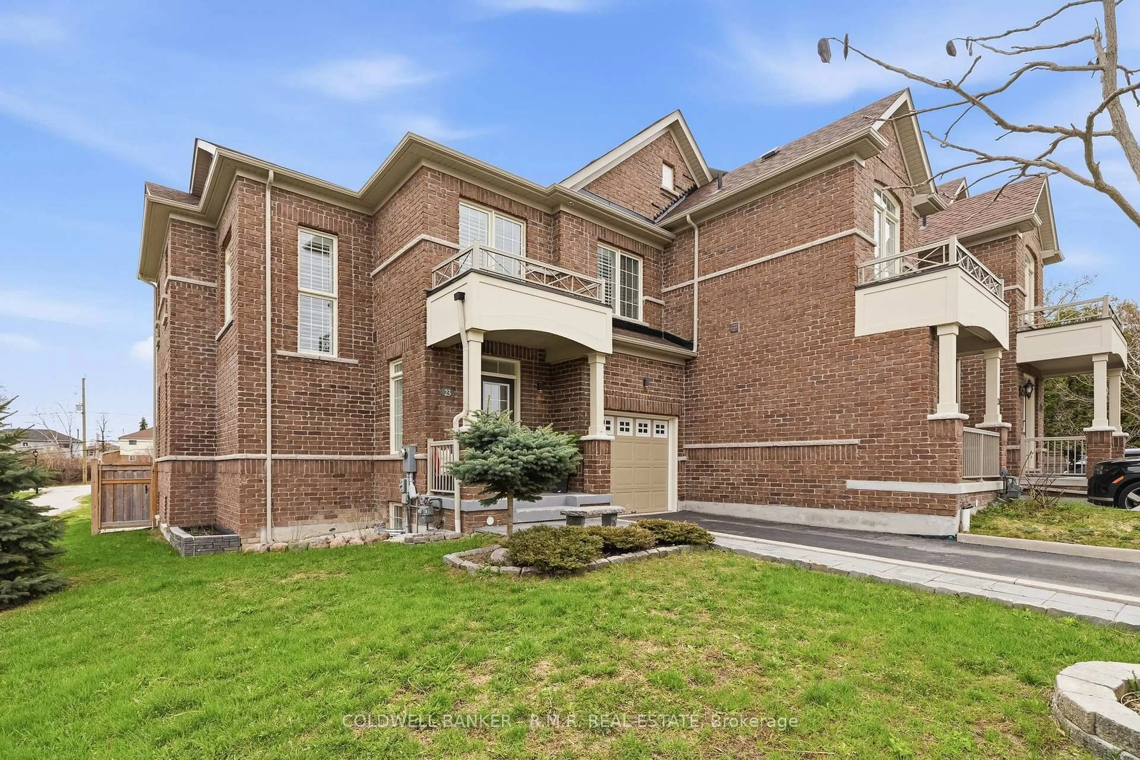 Home with brick exterior material, street for 23 Aldridge Lane, Clarington Ontario L1B 1G9