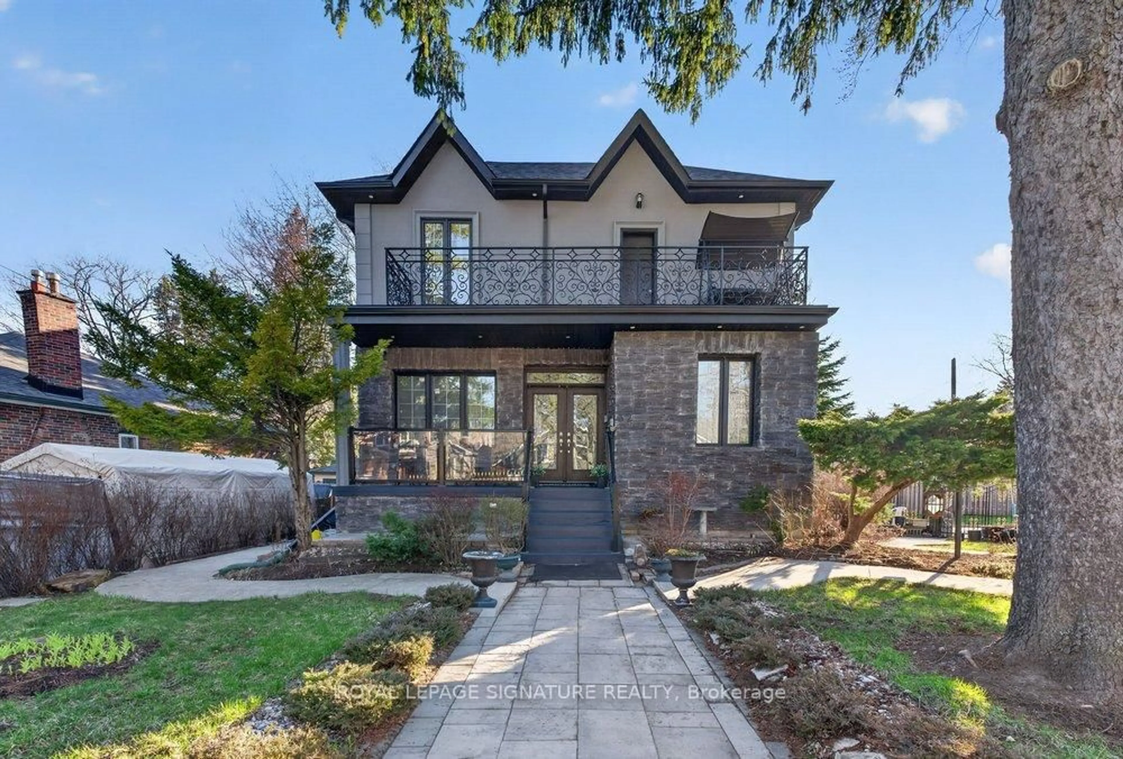 Home with brick exterior material, street for 32 Cliffcrest Dr, Toronto Ontario M1M 2K2