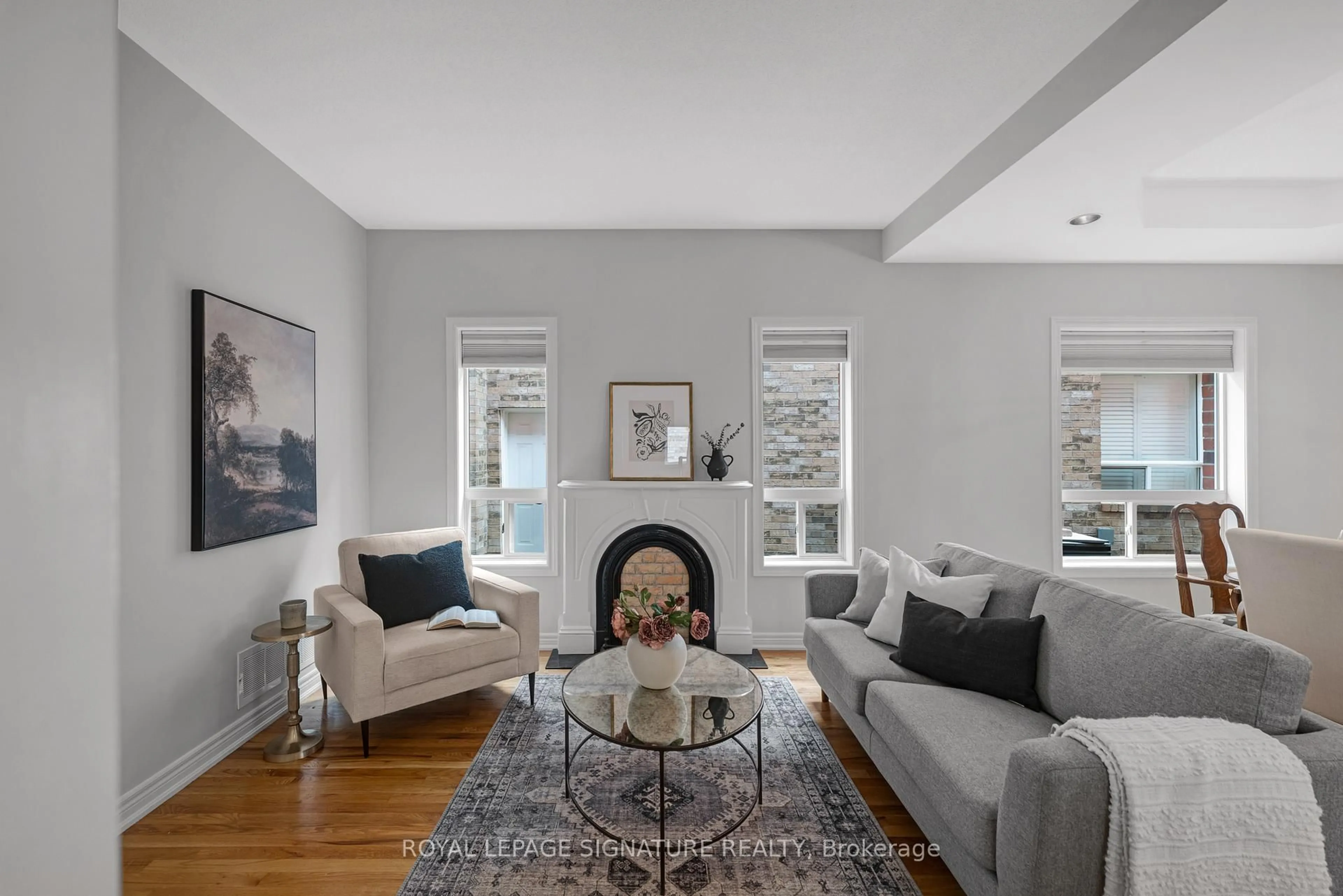 Living room with furniture, unknown for 1414 Sandhurst Cres, Pickering Ontario L1V 6R4