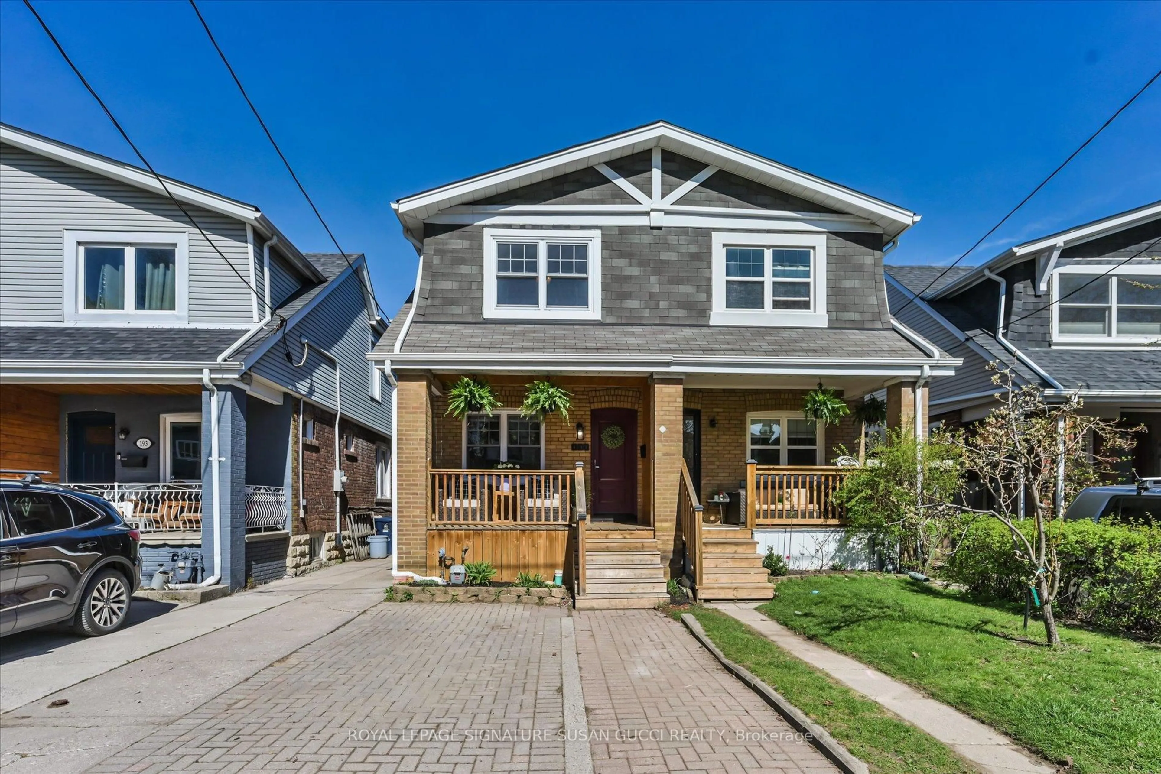 Home with brick exterior material, street for 191 Woodycrest Ave, Toronto Ontario M4J 3C2