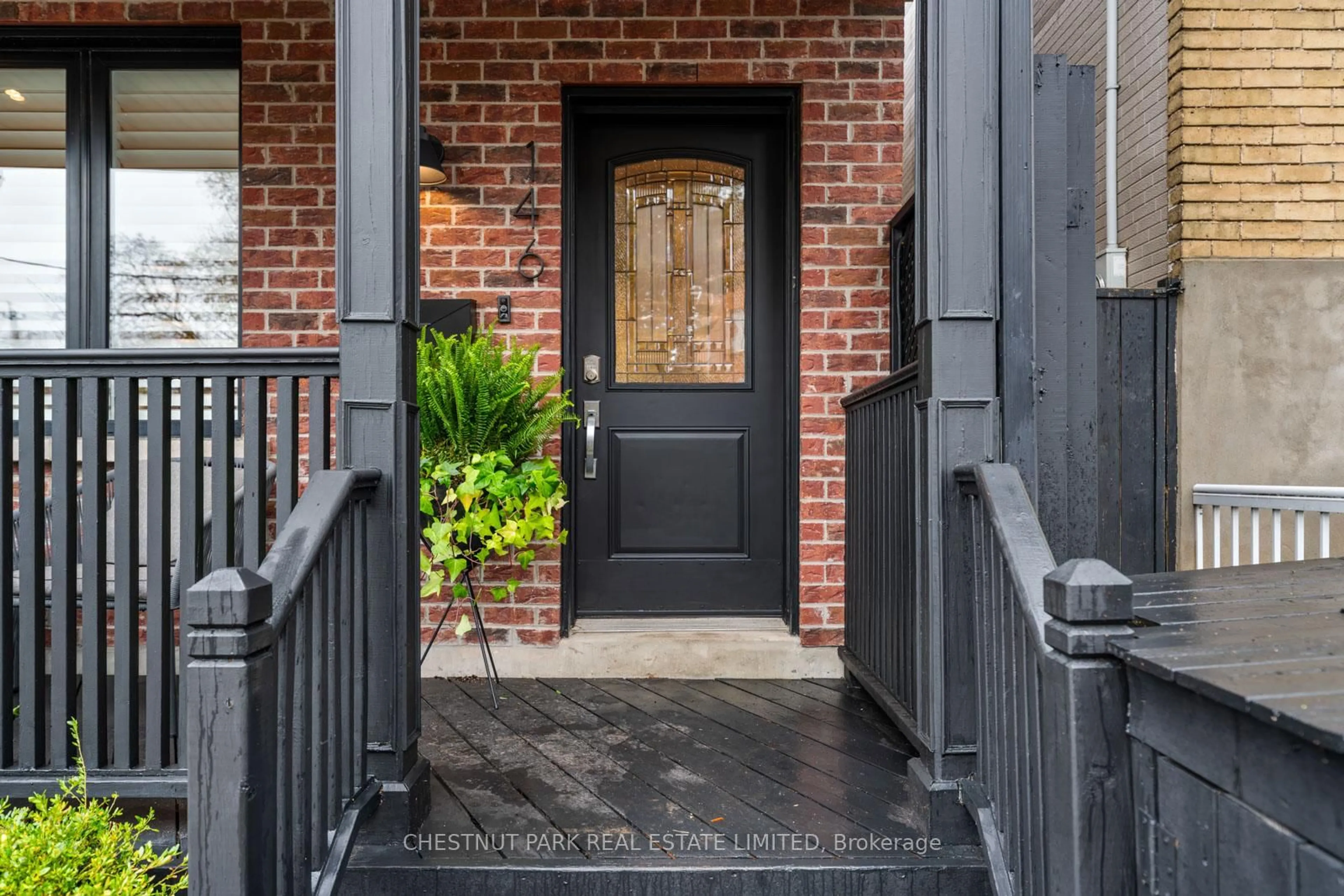 Indoor entryway for 146 Boulton Ave, Toronto Ontario M4M 2J7