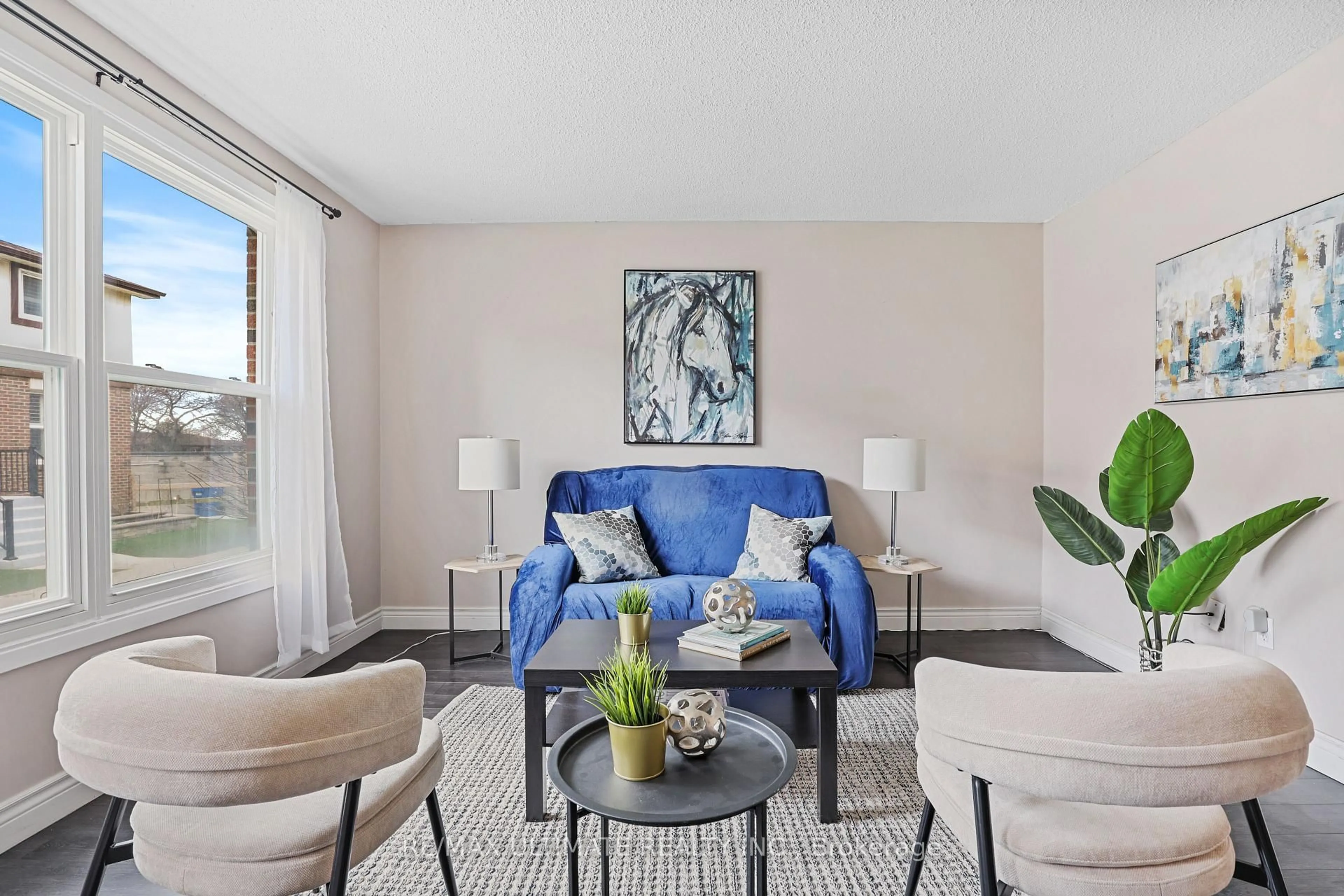 Living room with furniture, unknown for 1230 Radom St #25, Pickering Ontario L1W 3B8