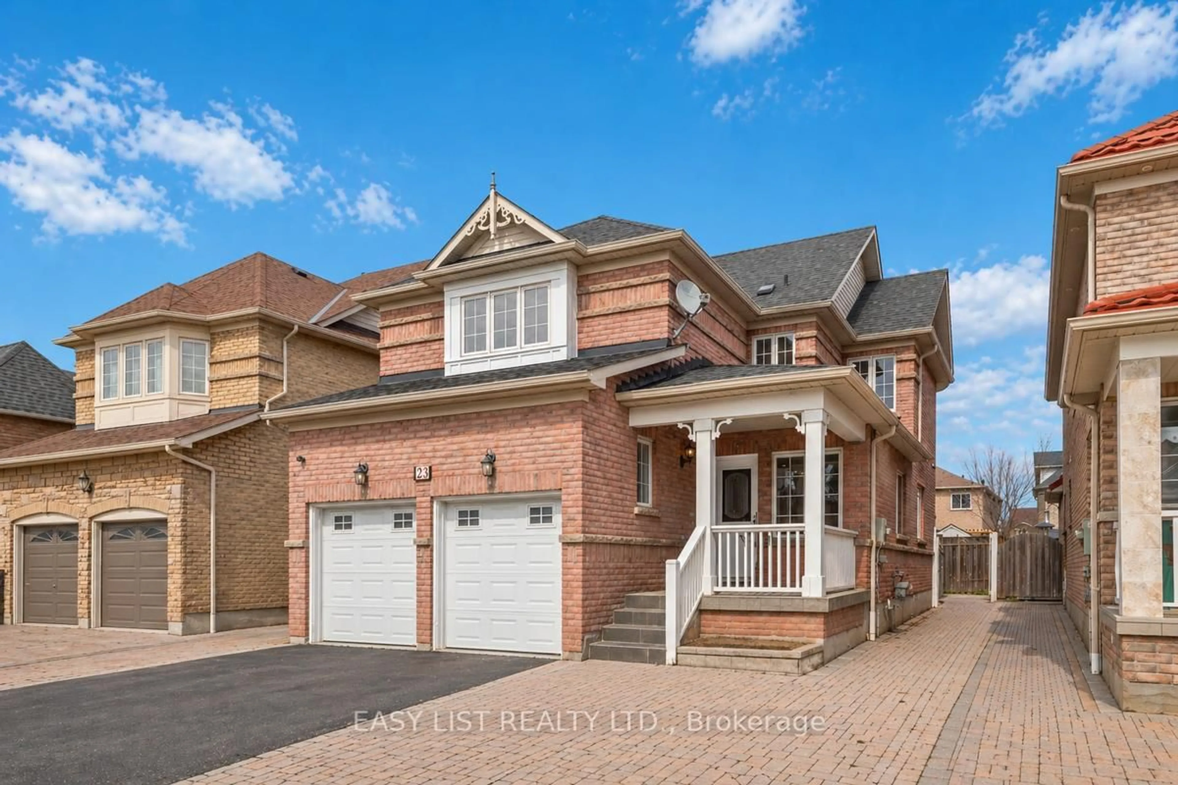 Home with brick exterior material, street for 23 Gloria Cres, Whitby Ontario L1P 1V4