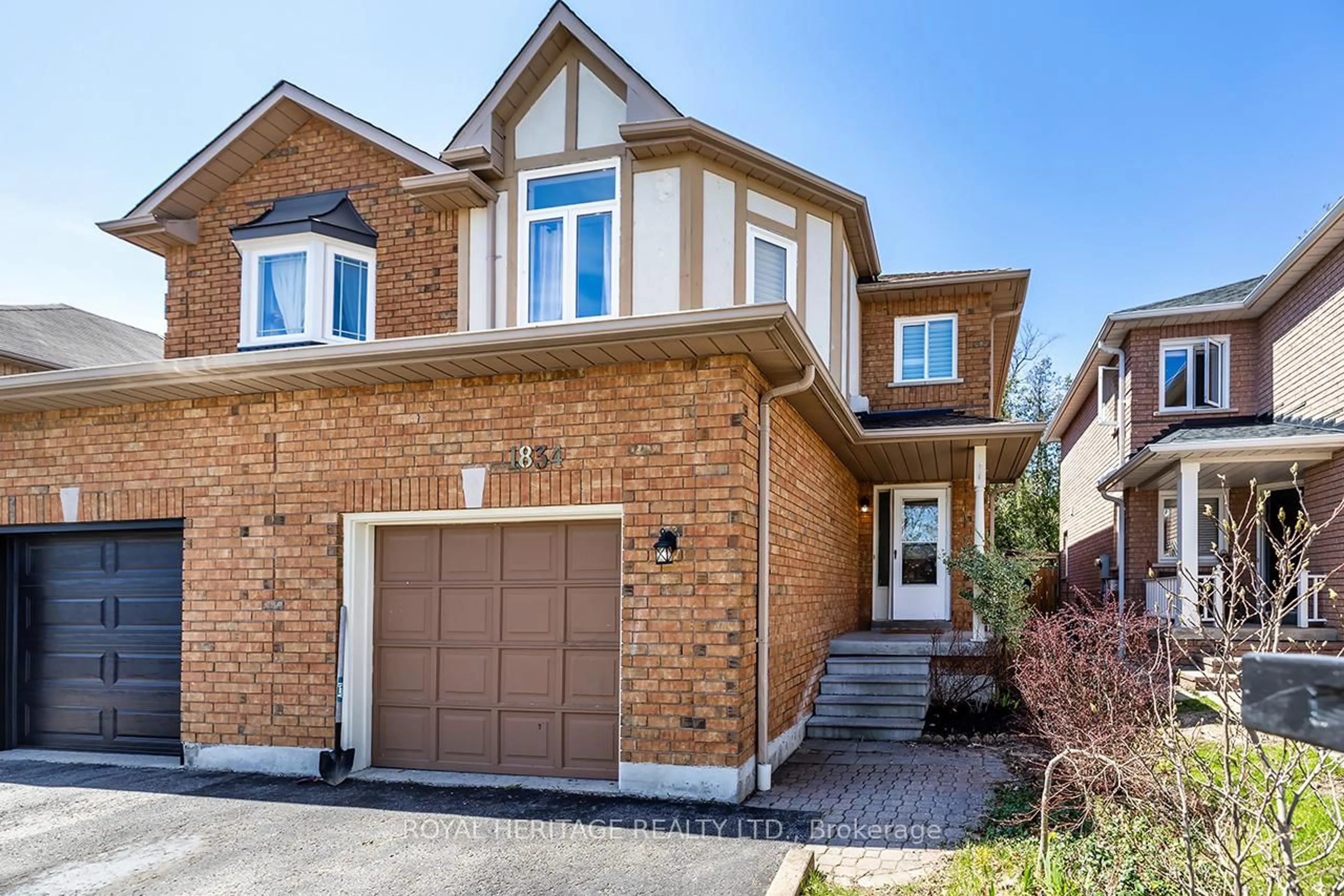 Home with brick exterior material, street for 1834 Nordane Dr, Pickering Ontario L1V 6Z7