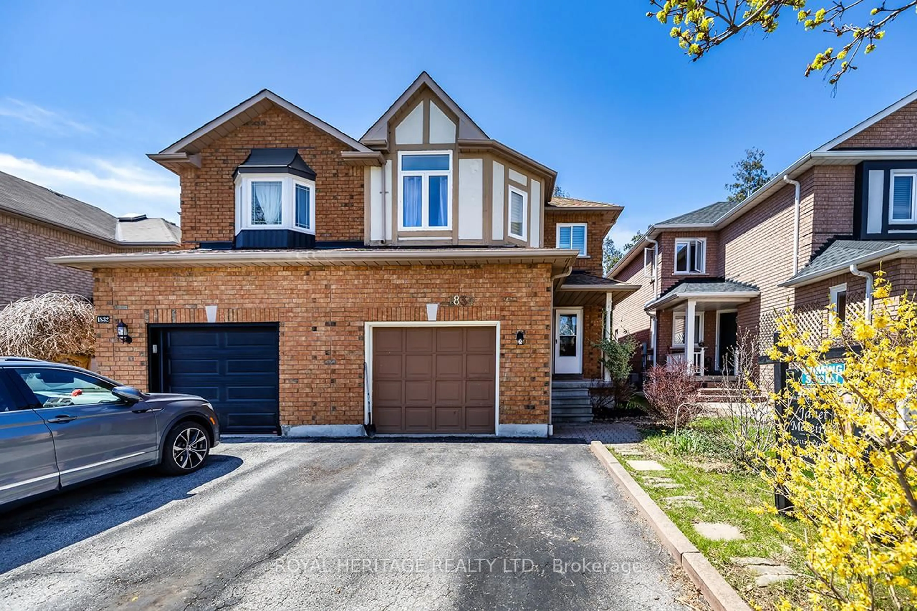 Home with brick exterior material, street for 1834 Nordane Dr, Pickering Ontario L1V 6Z7