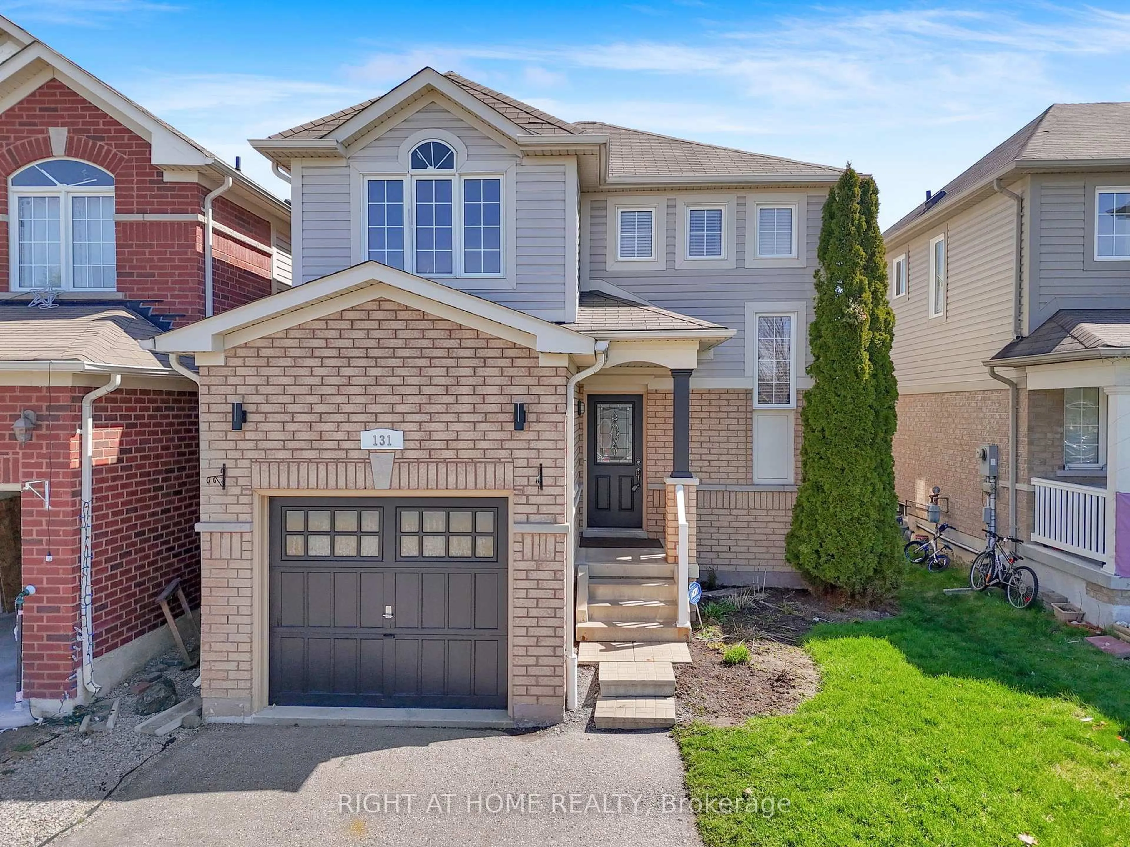 Home with brick exterior material, street for 131 William Cowles Dr, Clarington Ontario L1C 0E3