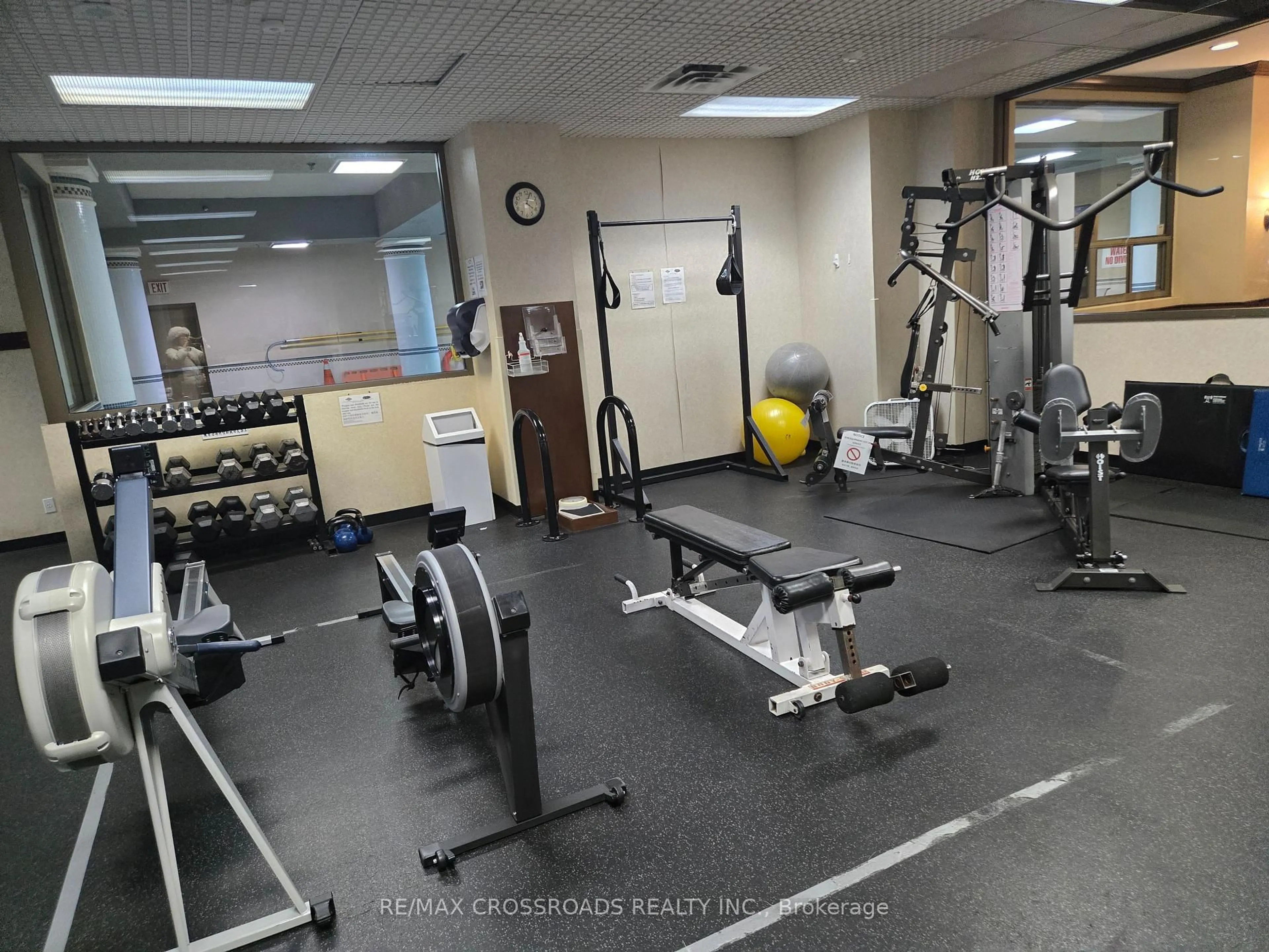 Gym or fitness room for 1883 Mcnicoll Ave #609, Toronto Ontario M1V 5M3