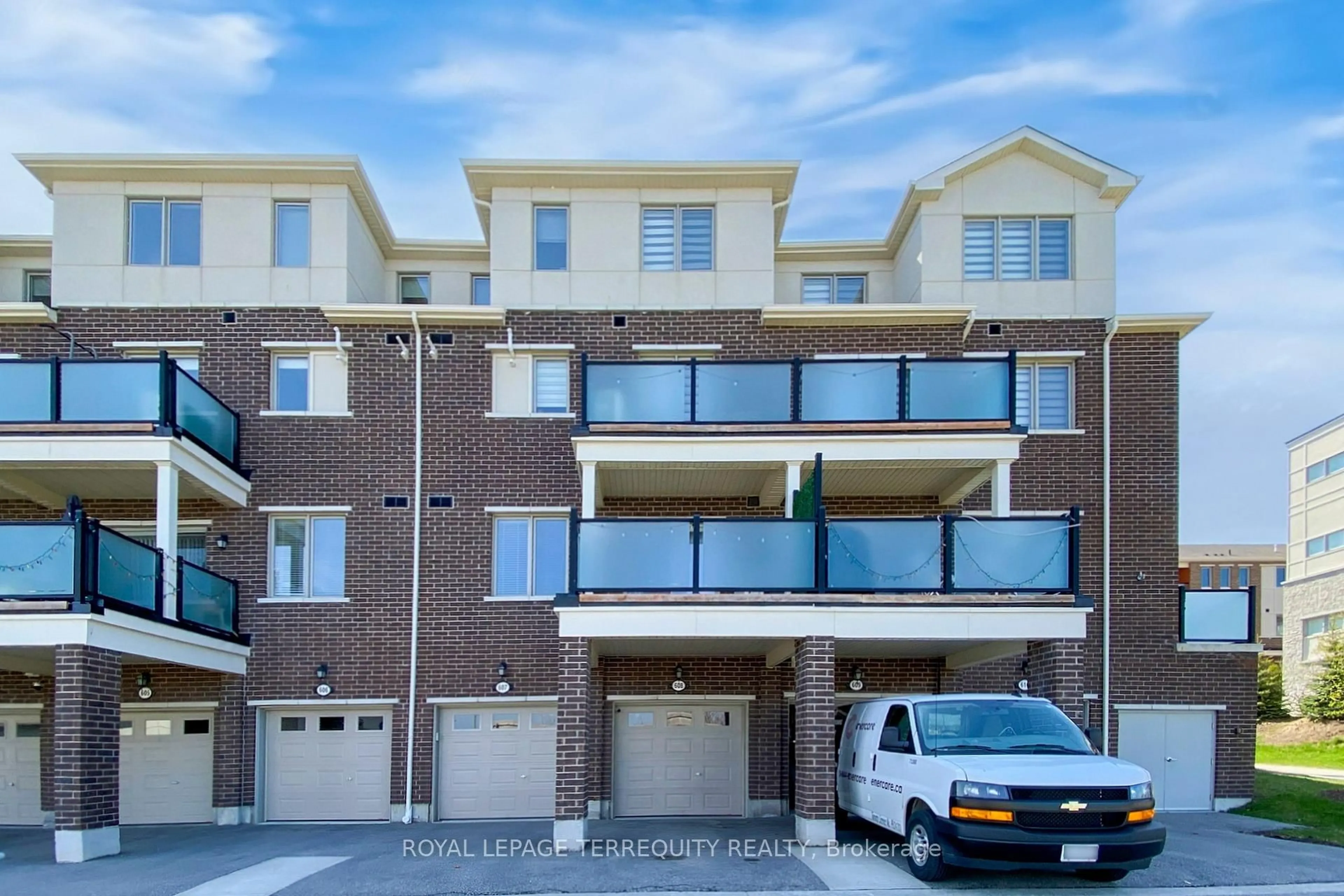 Home with brick exterior material, street for 1148 Dragonfly Ave #608, Pickering Ontario L1X 0H5