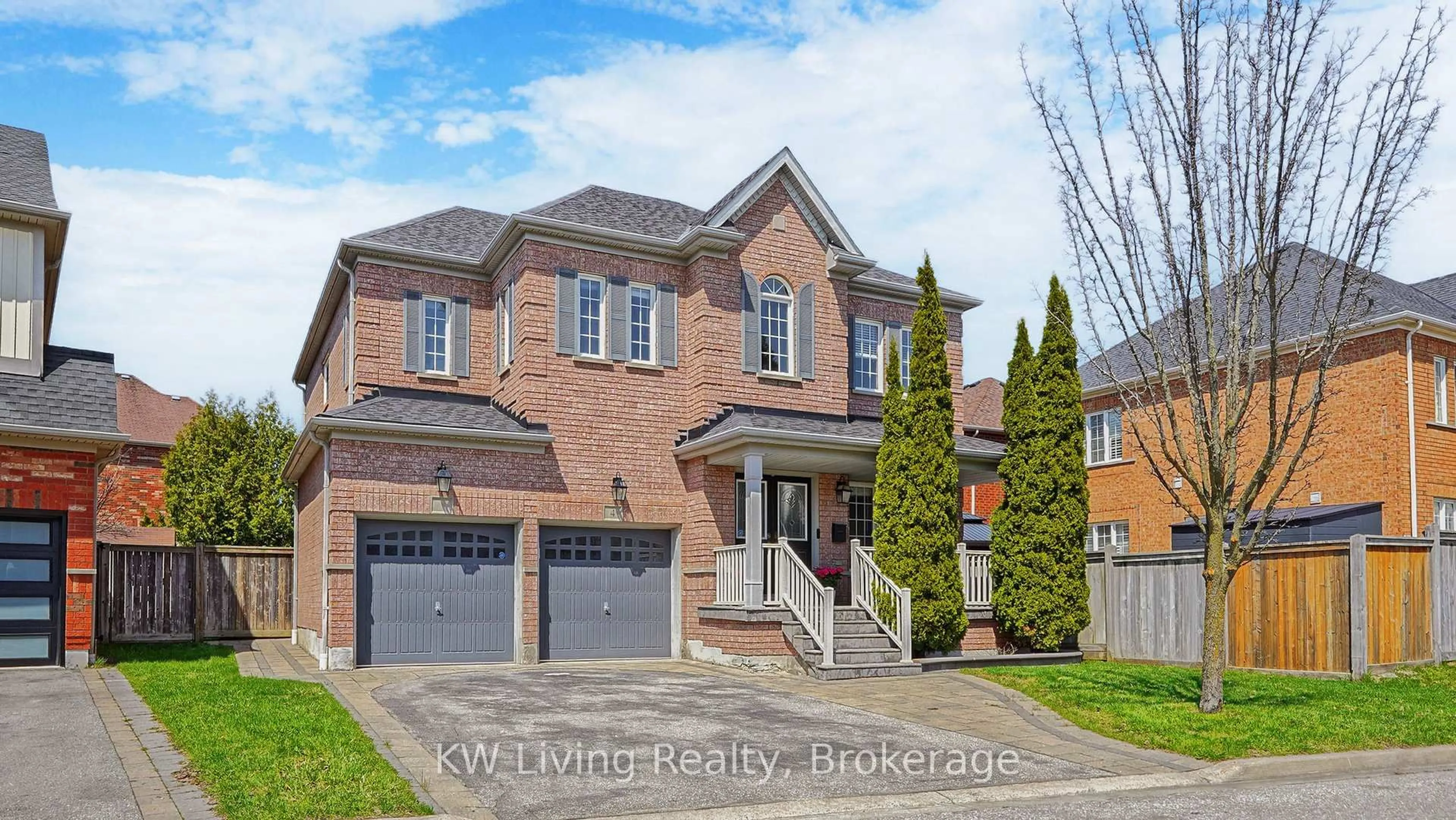 Home with brick exterior material, street for 4 Heslop St, Ajax Ontario L1T 0G5