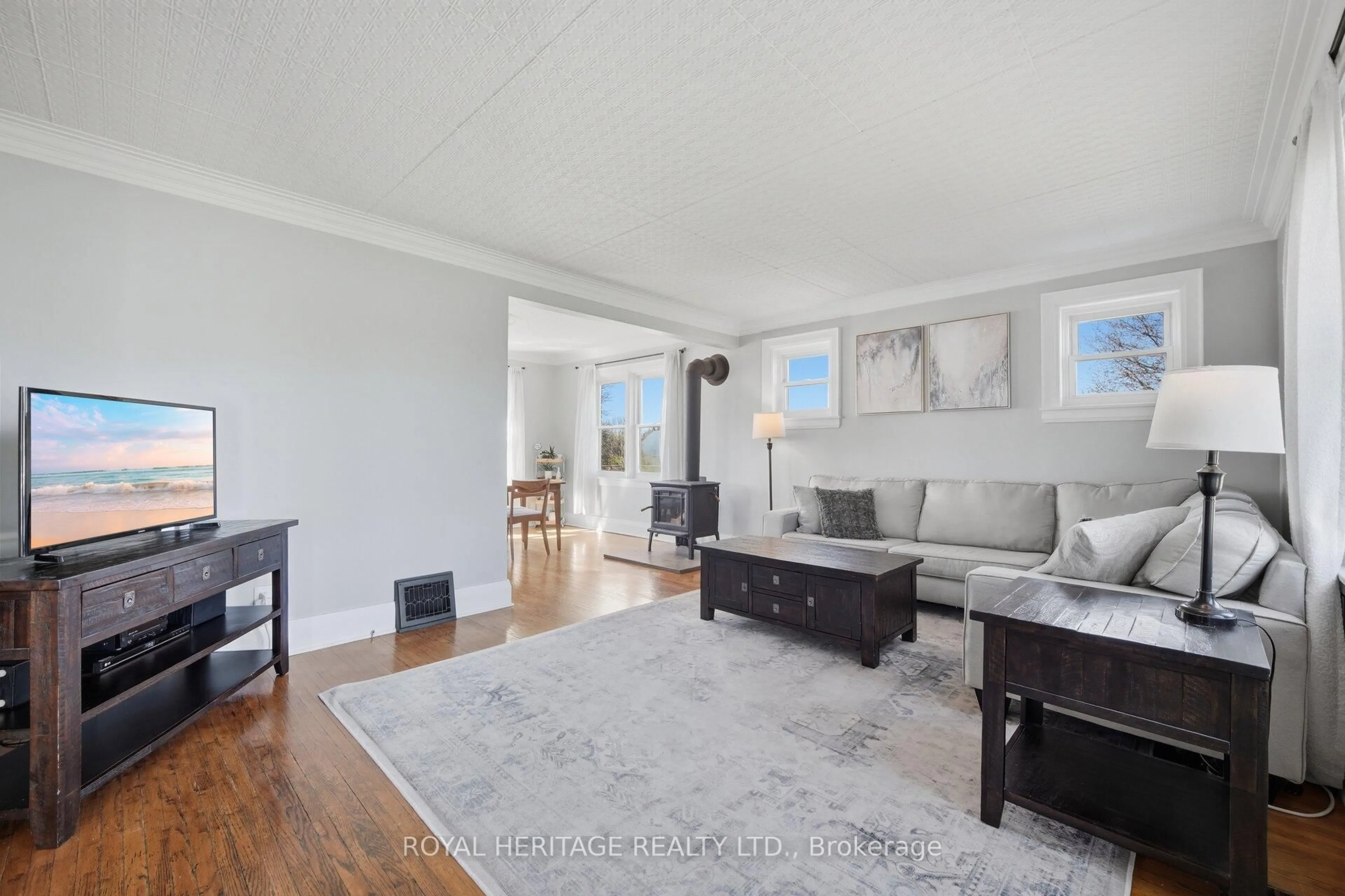 Living room with furniture, unknown for 2203 Highway #2, Clarington Ontario L1C 6E6