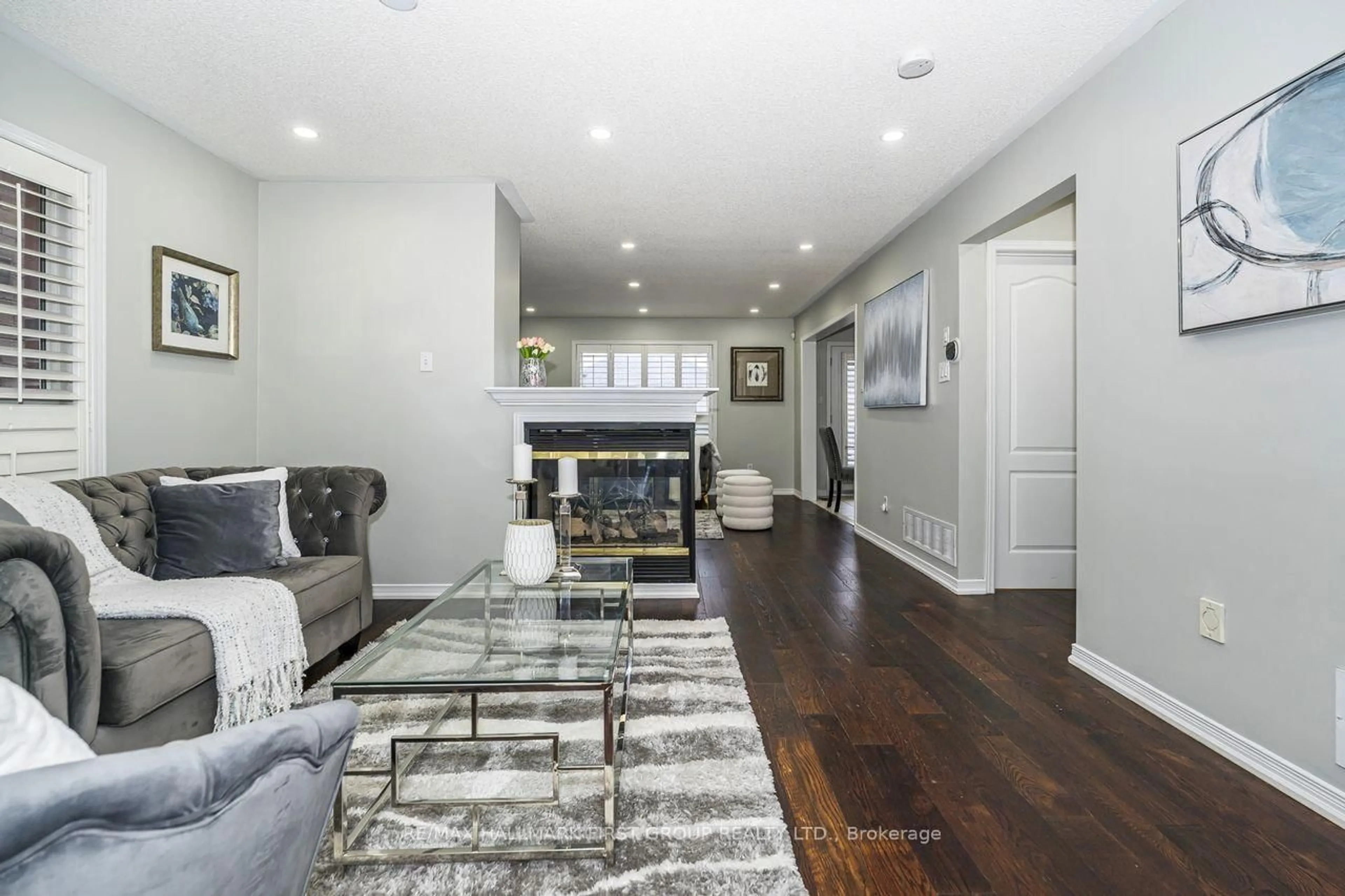 Living room with furniture, unknown for 23 Durling Rock St, Ajax Ontario L1Z 1S6