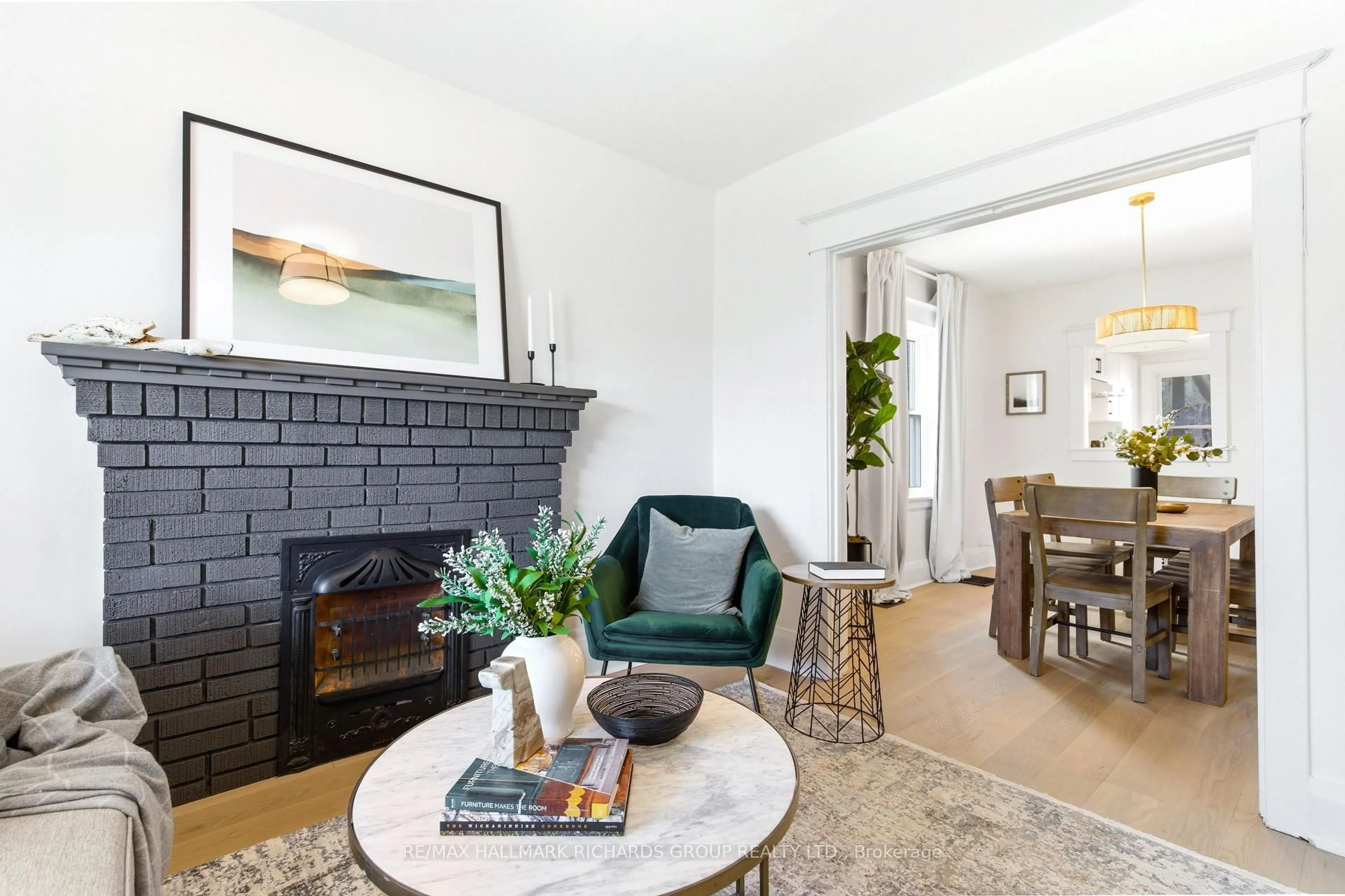 Living room with furniture, unknown for 451 Ashdale Ave, Toronto Ontario M4L 2Z3