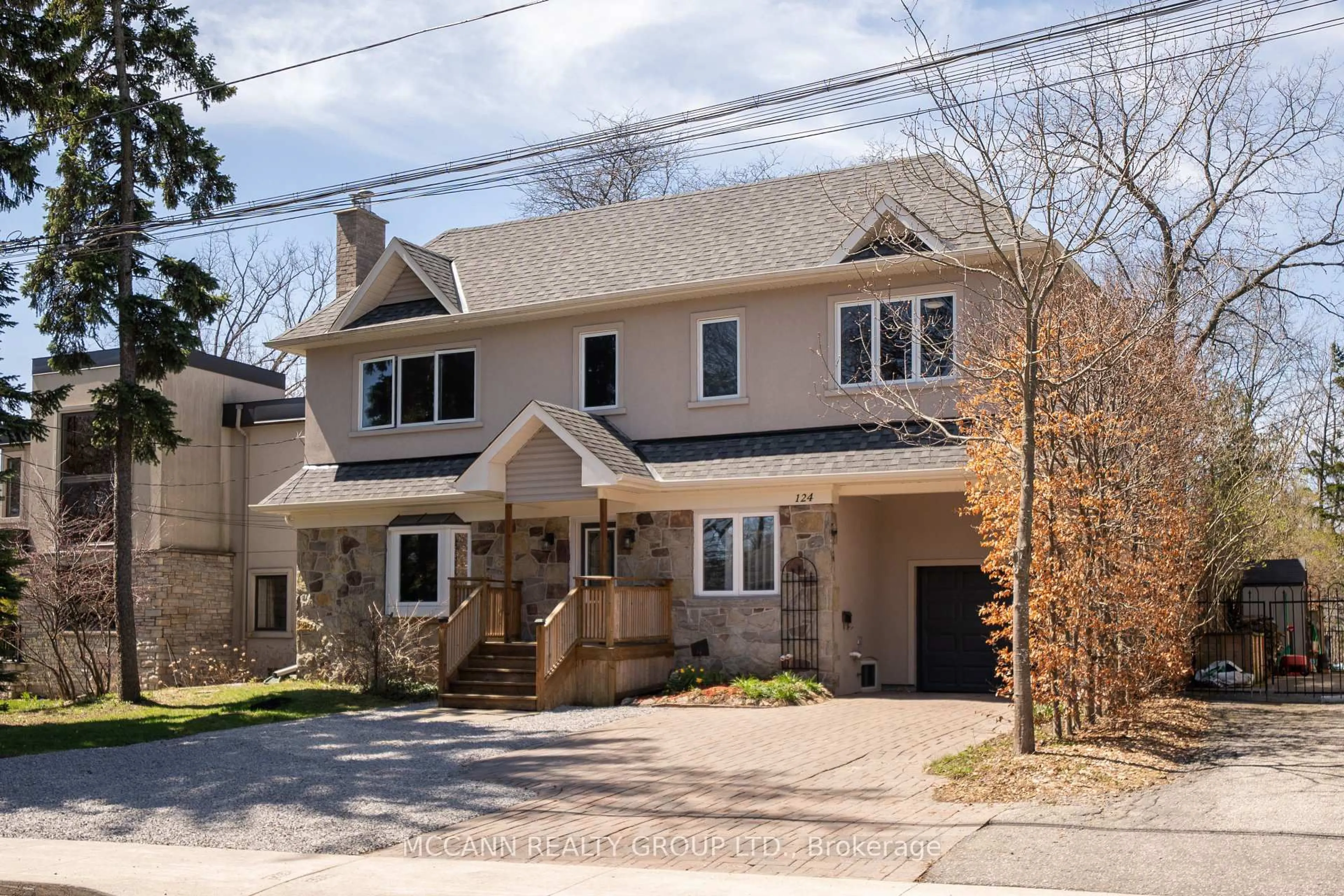 Home with brick exterior material, street for 124 Scarboro Cres, Toronto Ontario M1M 2J4