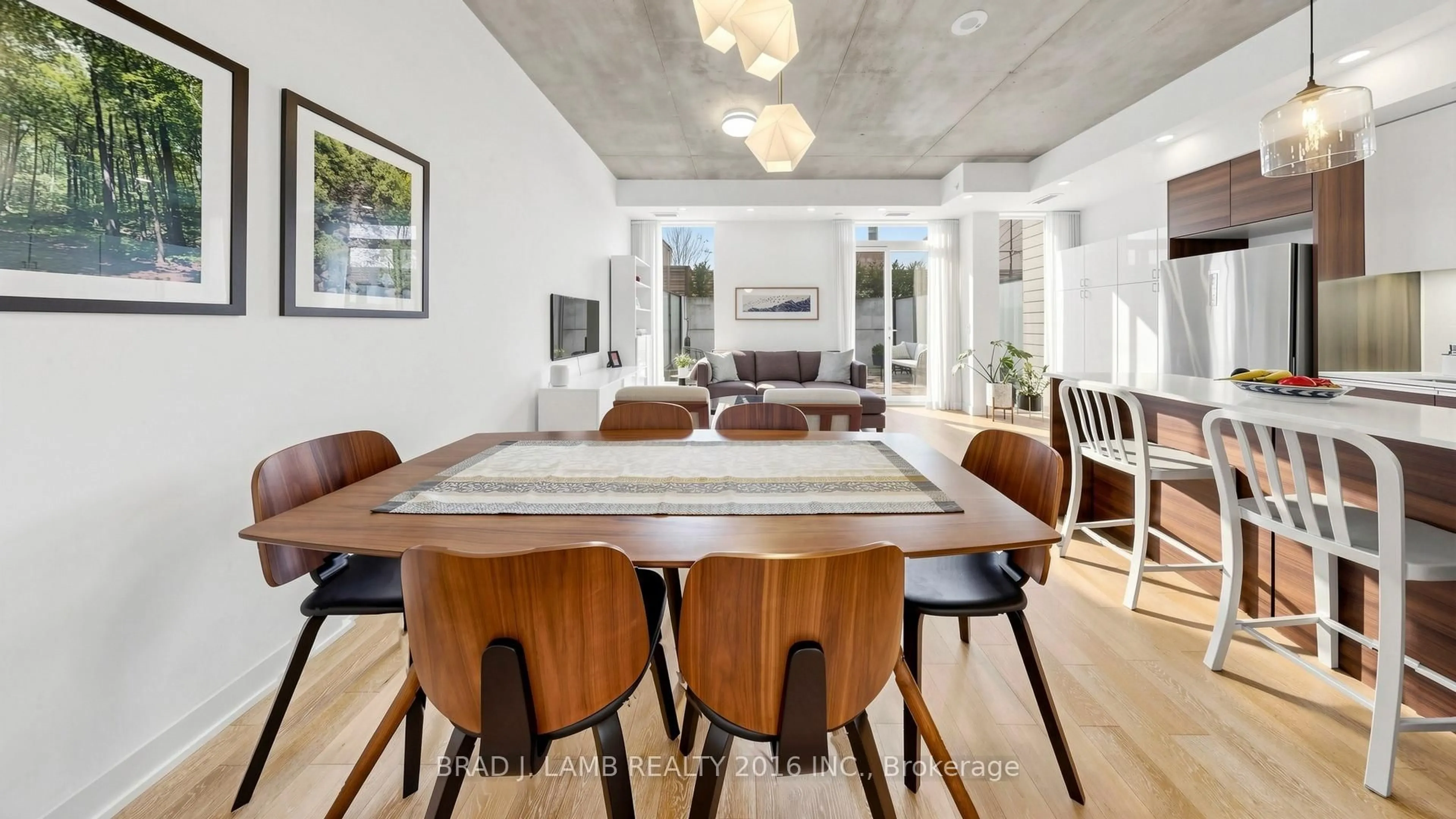 Dining room, unknown for 1238 Dundas St #TH102, Toronto Ontario M4M 2T8