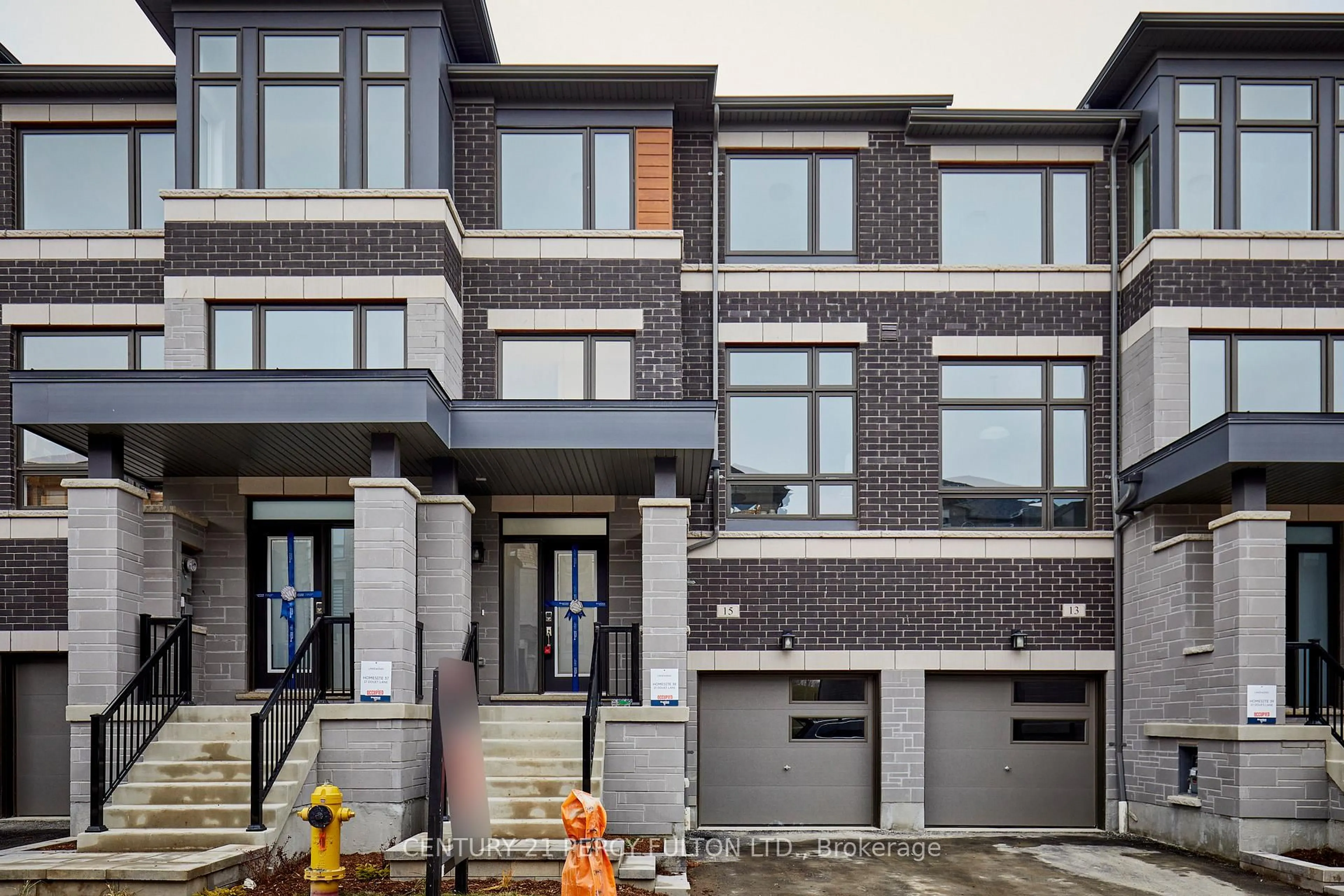 Home with brick exterior material, street for 15 Douet Lane, Ajax Ontario L1Z 0V4