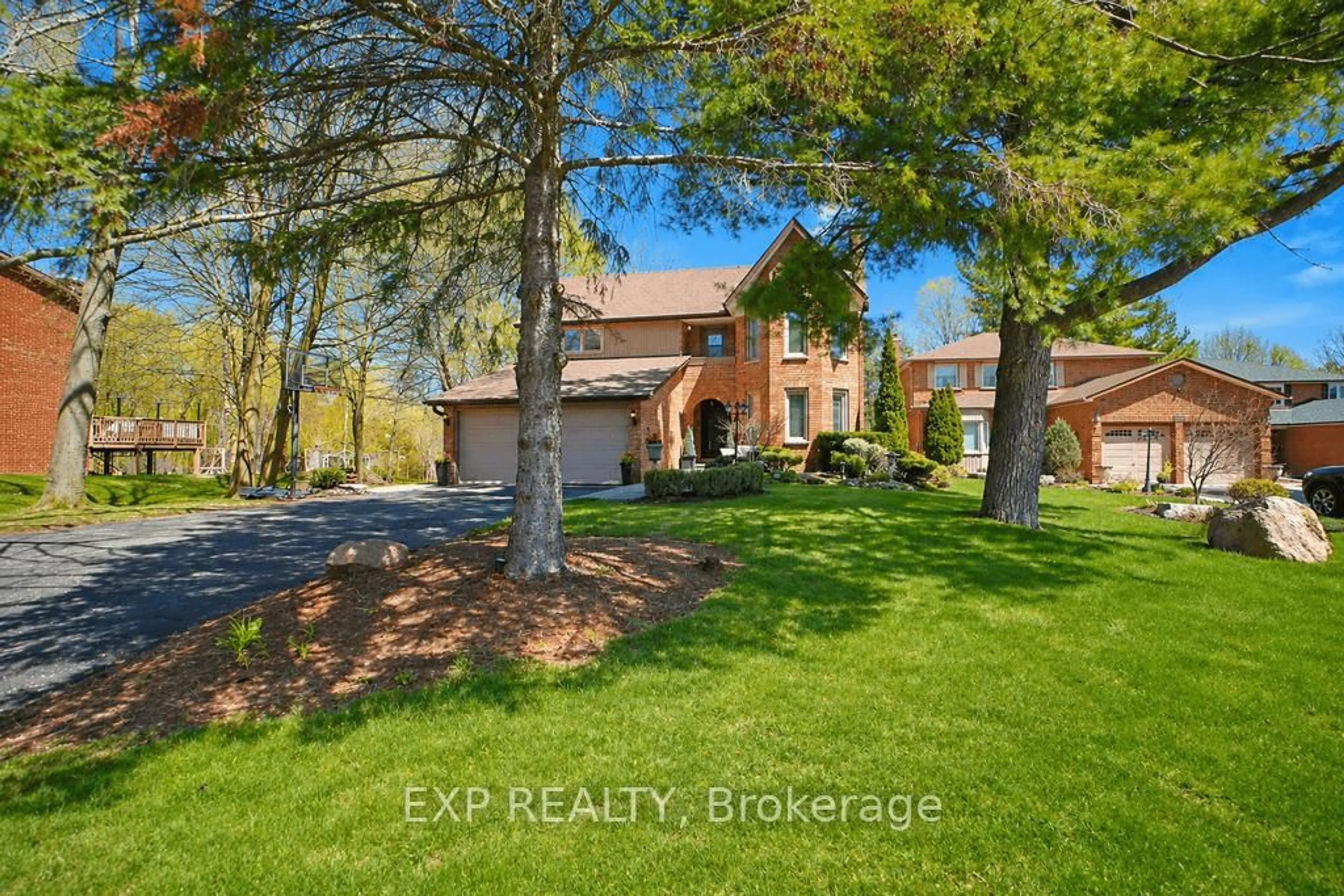 A pic from outside/outdoor area/front of a property/back of a property/a pic from drone, water/lake/river/ocean view for 1965 Spruce Hill Rd, Pickering Ontario L1V 1S6