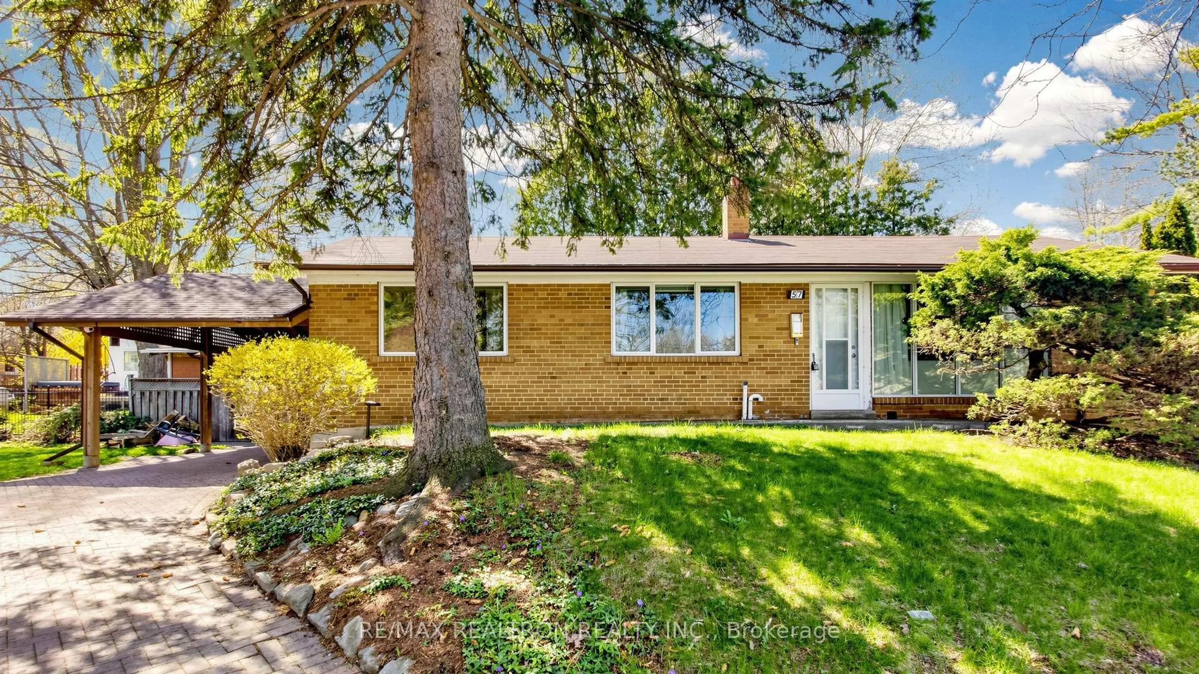 Home with brick exterior material, street for 57 Copping Rd, Toronto Ontario M1G 3J9