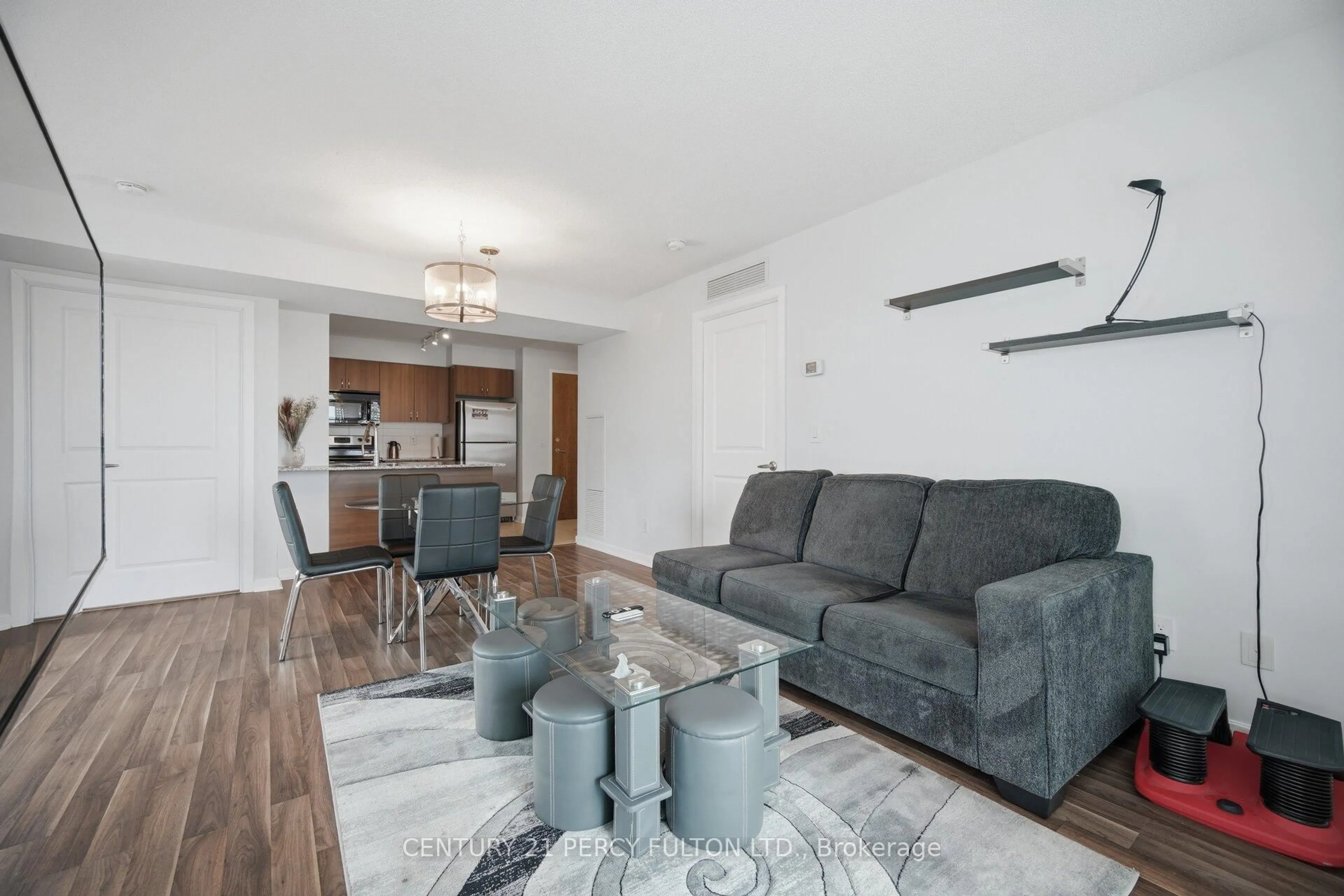 Living room with furniture, unknown for 1235 Bayly St #702, Pickering Ontario L1W 1L7