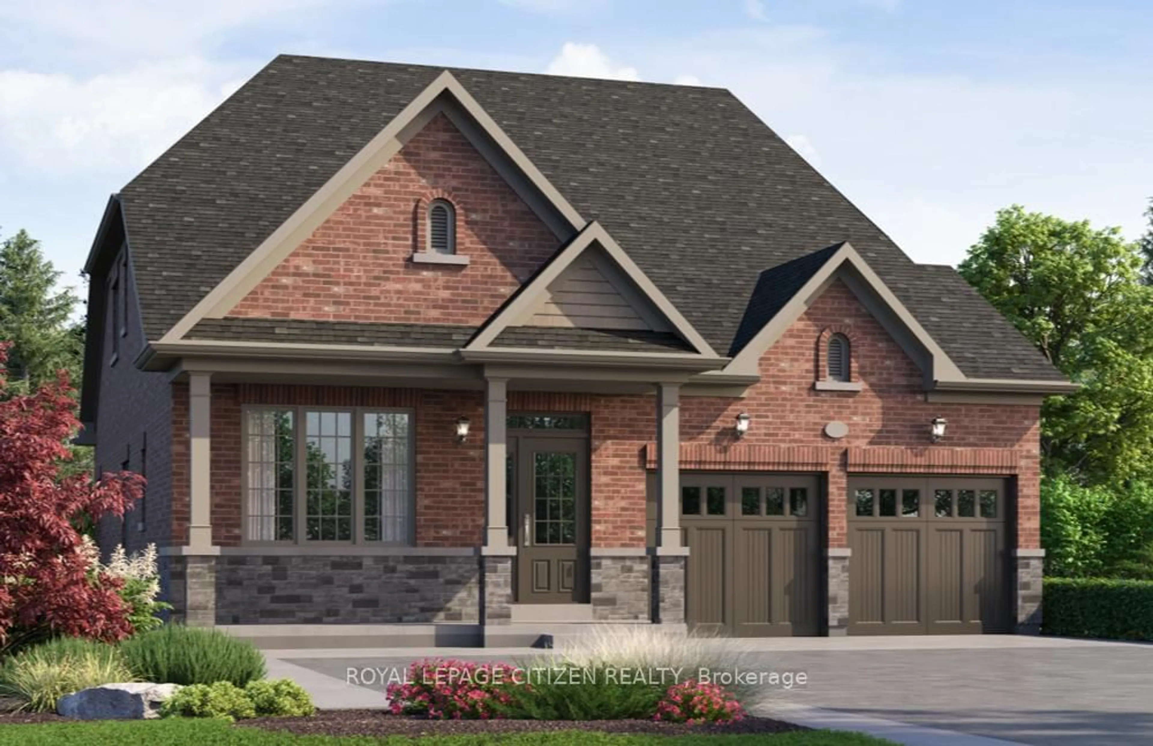 Home with brick exterior material, street for 26 North Garden Blvd, Scugog Ontario L9L 1B3