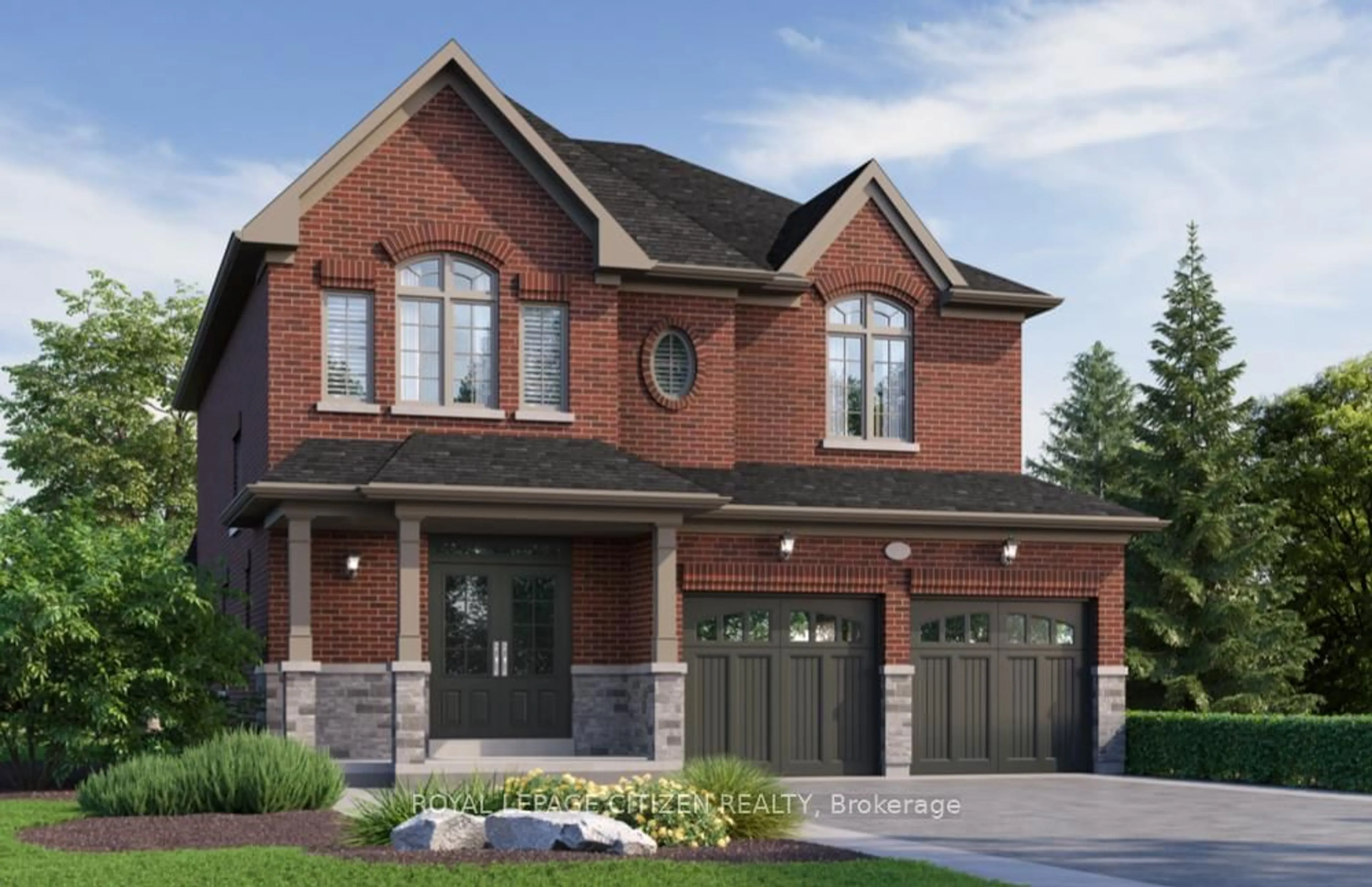 Home with brick exterior material, street for 34 North Garden Blvd, Scugog Ontario L9L 1B3