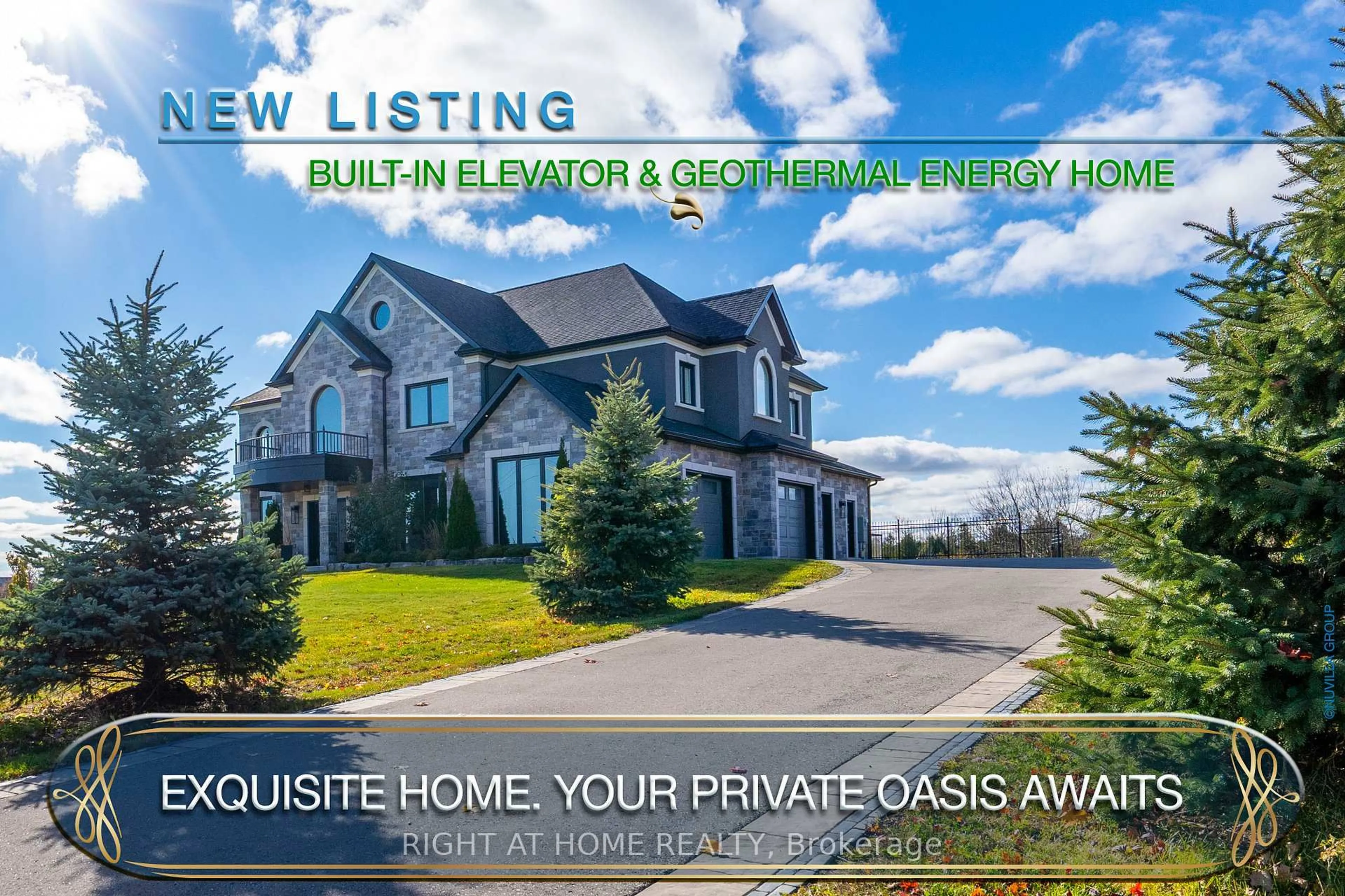 A pic from outside/outdoor area/front of a property/back of a property/a pic from drone, building for 7650 Old Scugog Rd, Clarington Ontario L1C 3K2